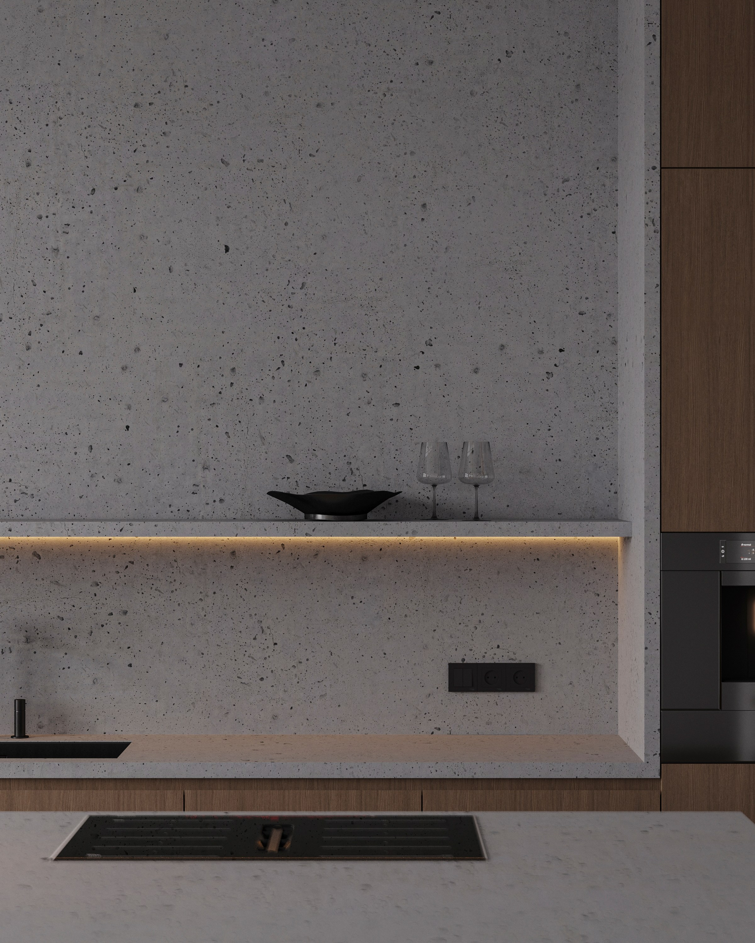 URBAN RETREAT | DESIGNER ANNE KIREEVA. Interior Visualization by Valerie Stetyukevich