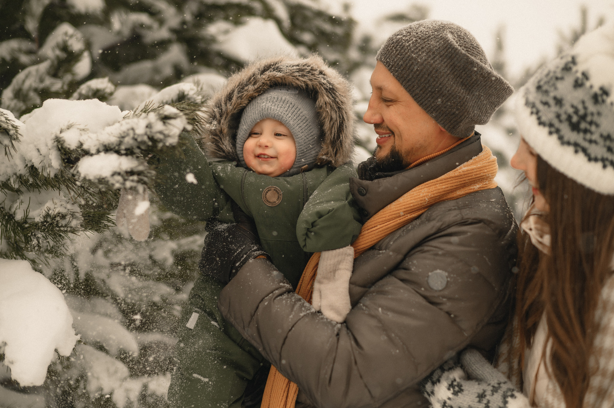 Прогулка в снегопад. Семейный фотограф в г. Ставрополь, Сорокина Мария