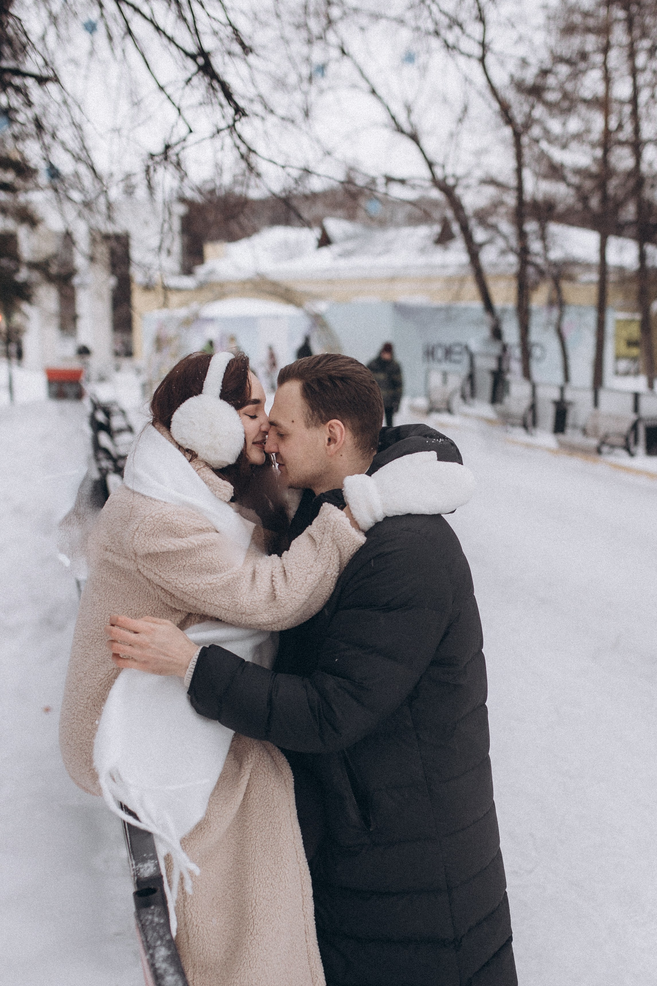 Зимняя история любви. Семейный фотограф lifestyle в Новосибирске Елена Шпилевая