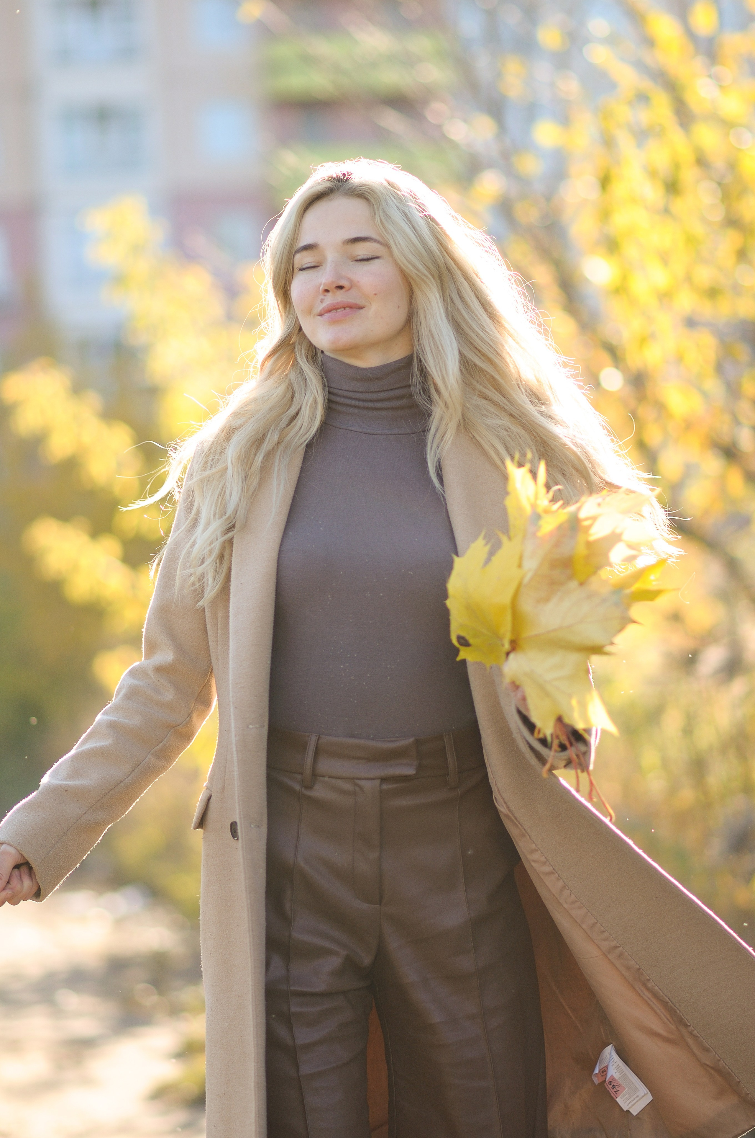 Прогулочная осенняя фотосессия в Нижнем Новгороде для Анны