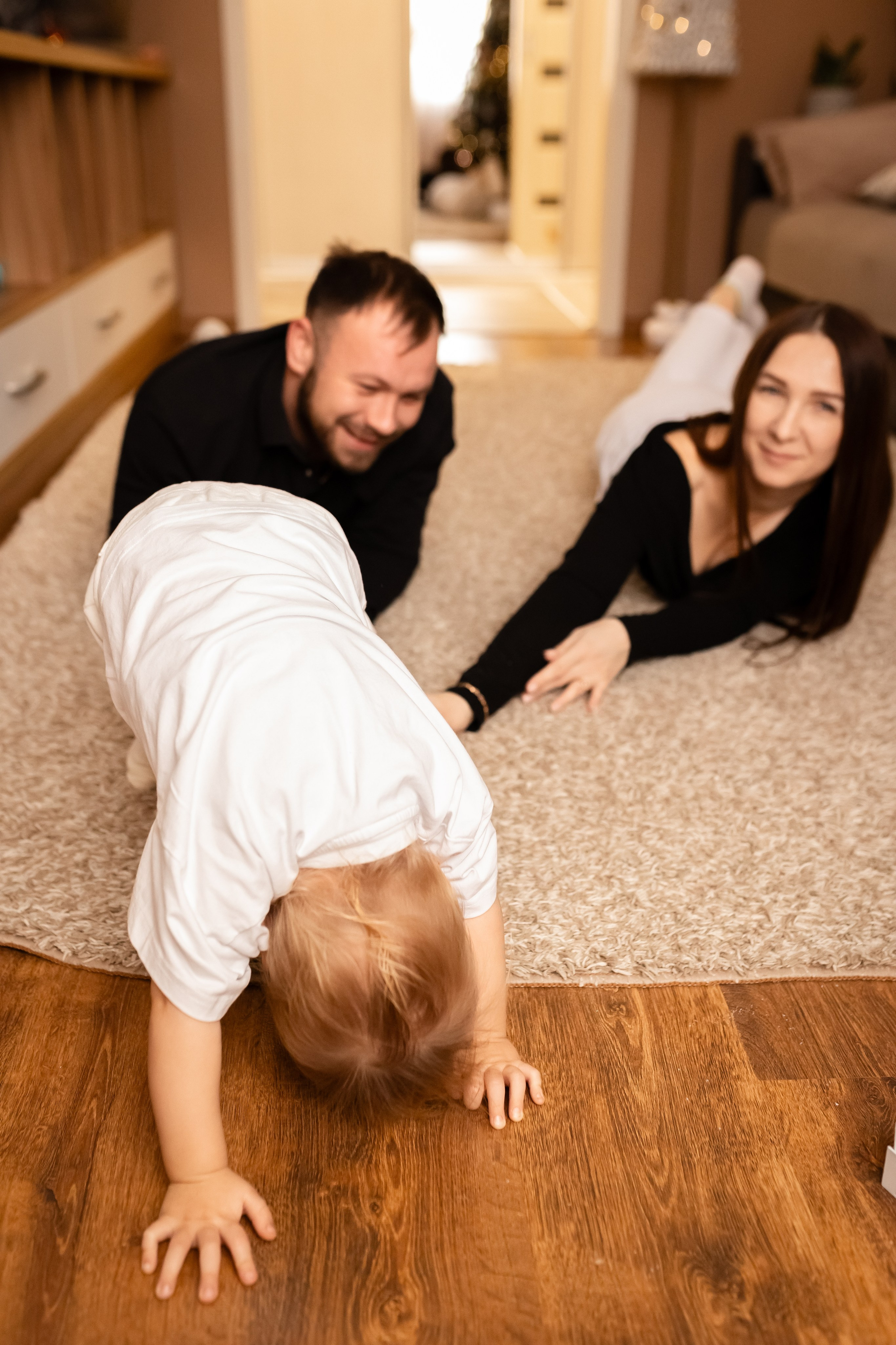 Домашняя съёмка семейная