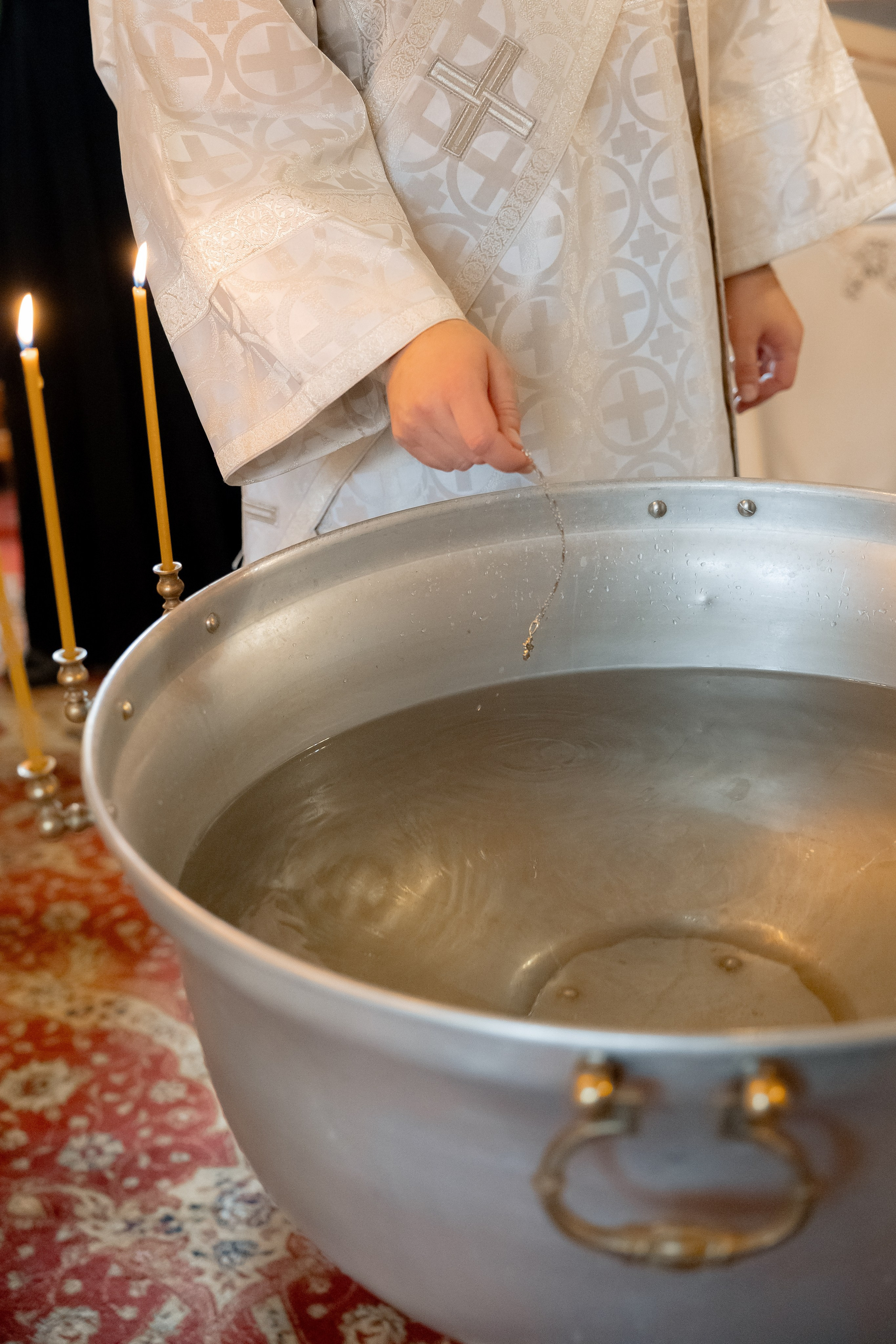 Таинство крещения Машеньки. Свадебный фотограф в Москве