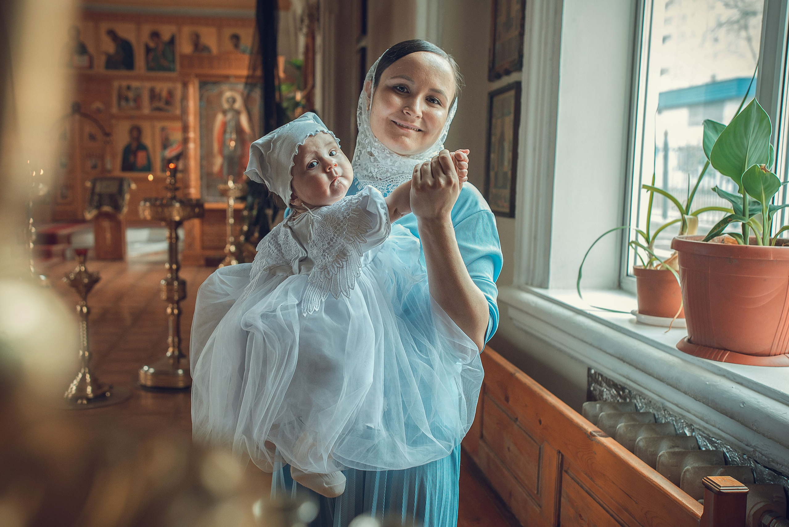 Таинство Крещения. Профессиональный фотограф Церковных Таинств в Чите Ткачук Юлия
