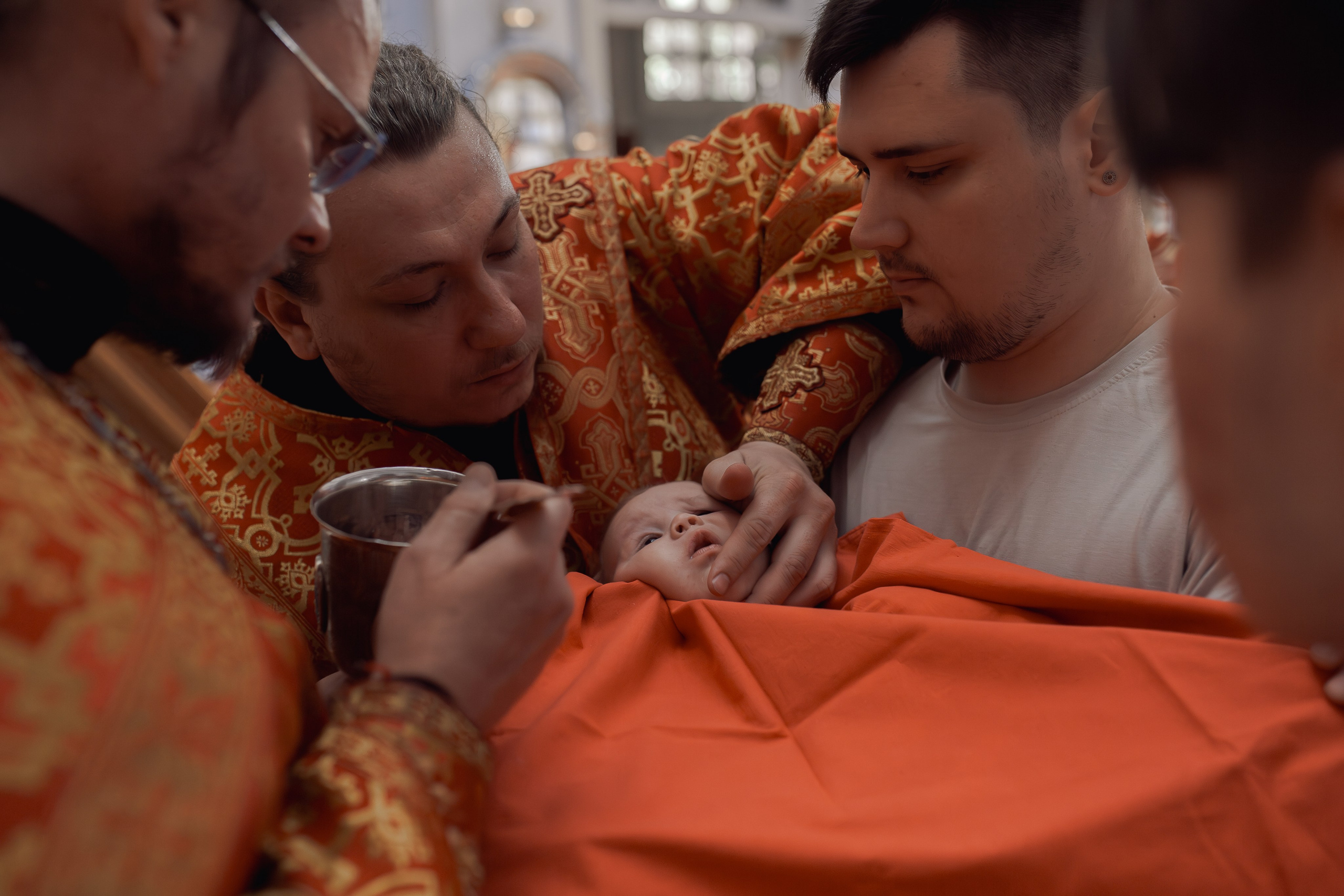 Крещение Дамиана. Фотограф на Крещение и Венчание в Ташкенте