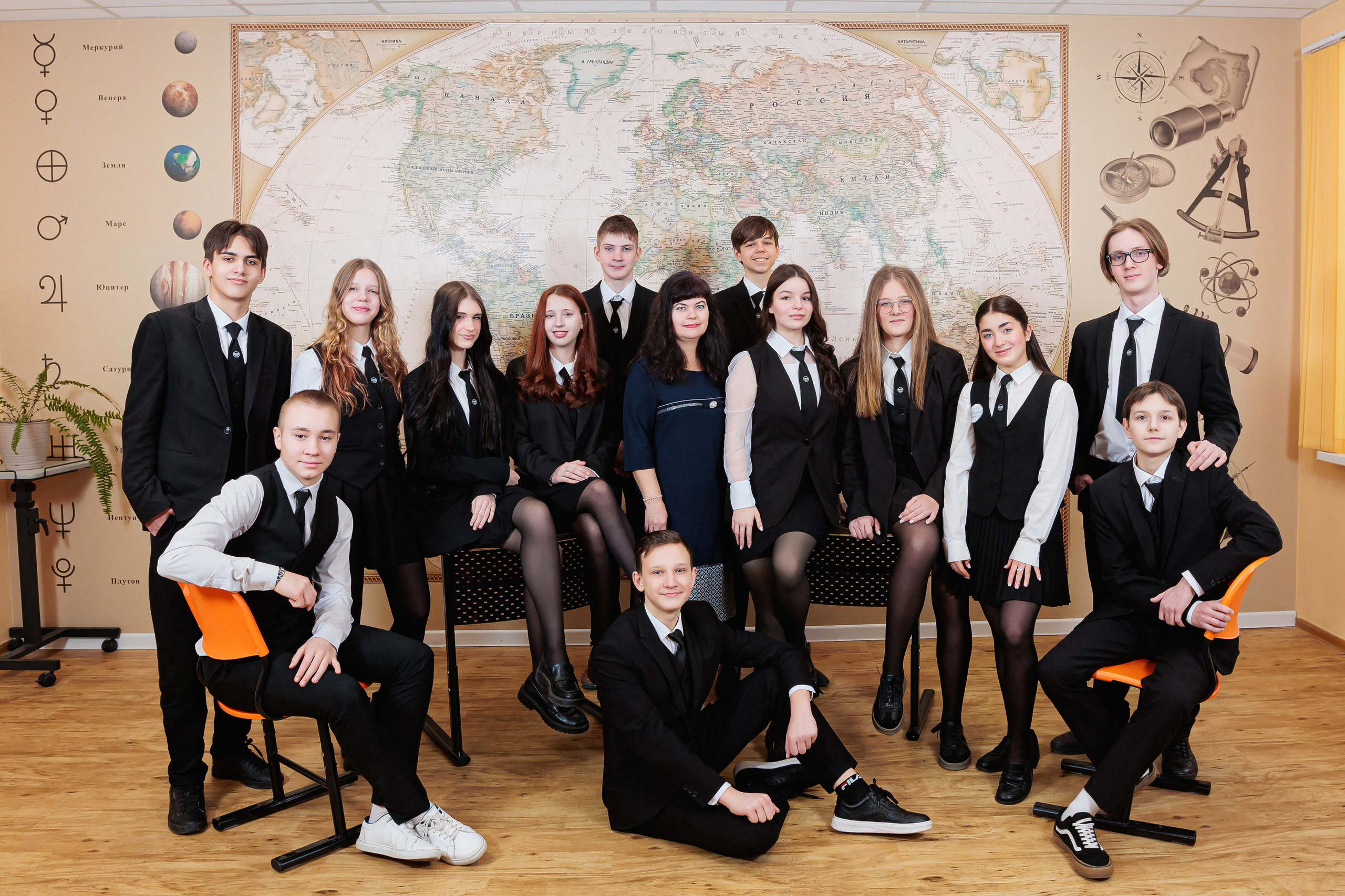 В школе. Старшая школа. Свадебный, семейный, детский фотограф в Санкт-Петербурге