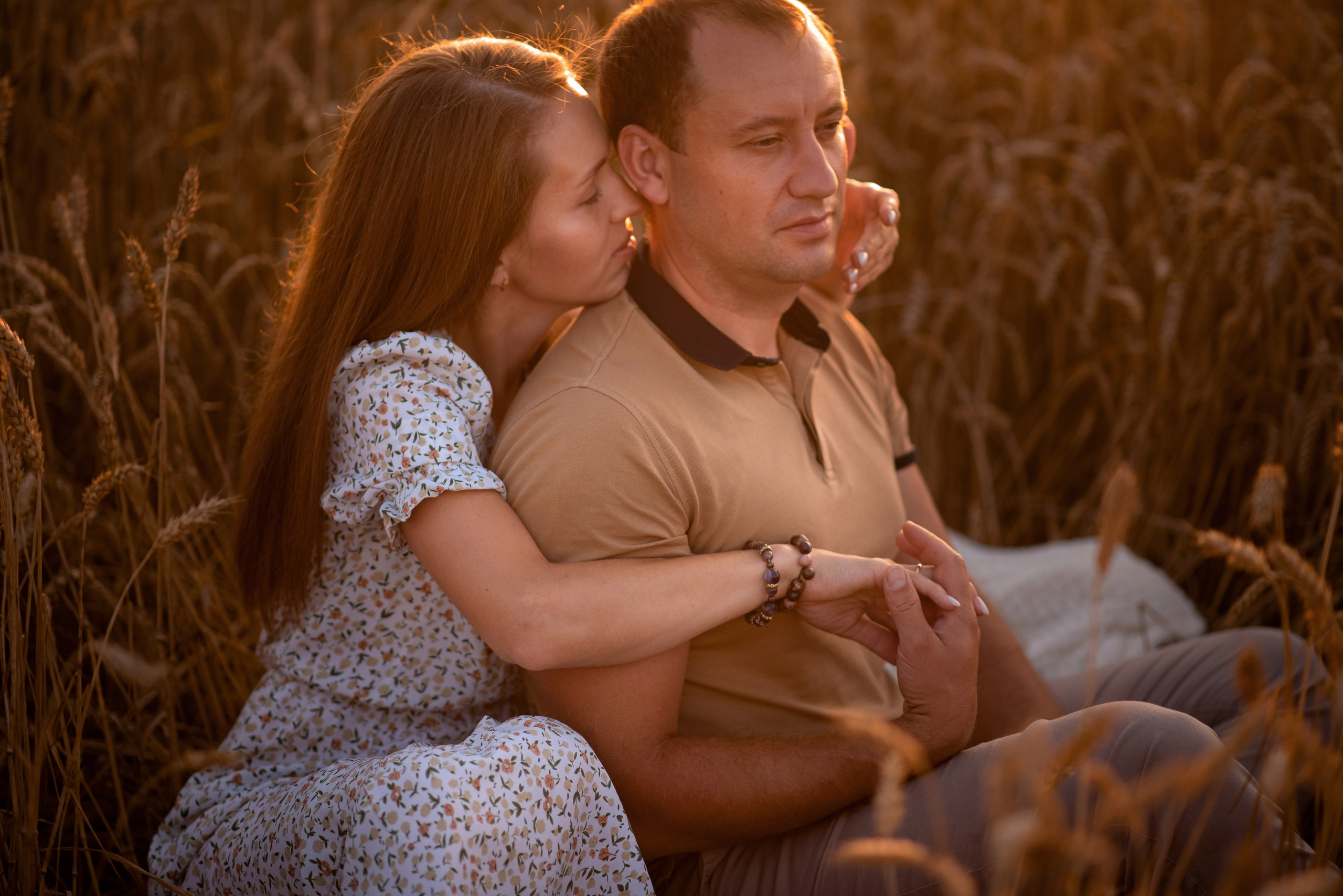 Семейная фотосессия в пшеничном поле. Семейный и детский фотограф в Туле Светлана Воронкова