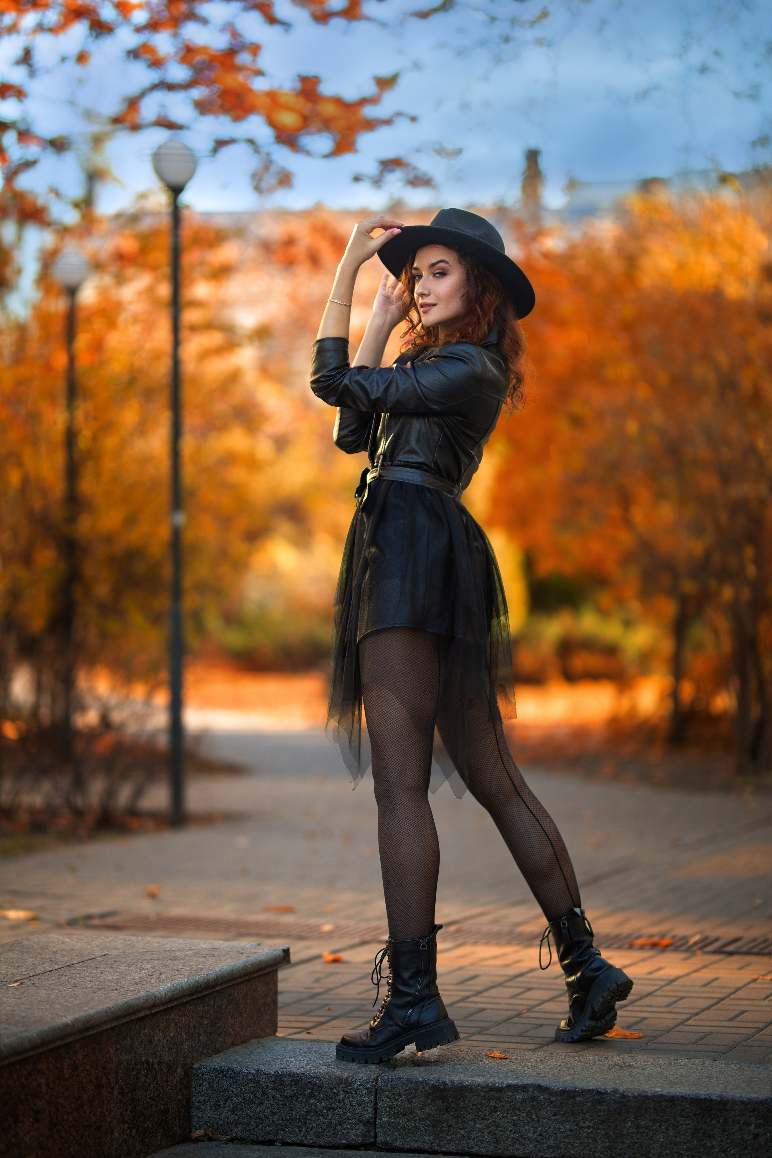 Осенняя фотосъемка в парке с Анастасией в формате для «себя»