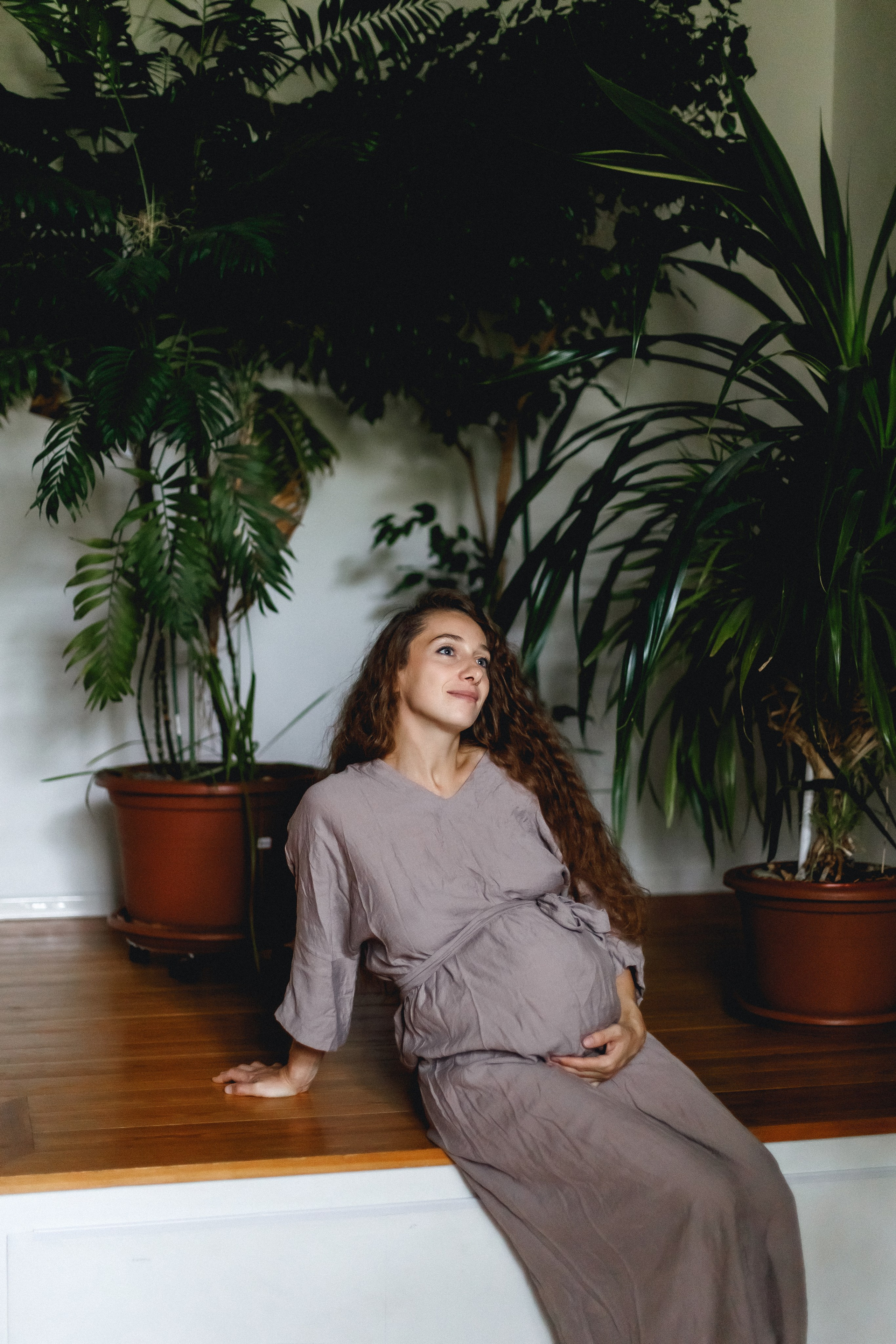 Настя и дочери. Домашняя съёмка. Фотограф в Москве Базанова Дарья