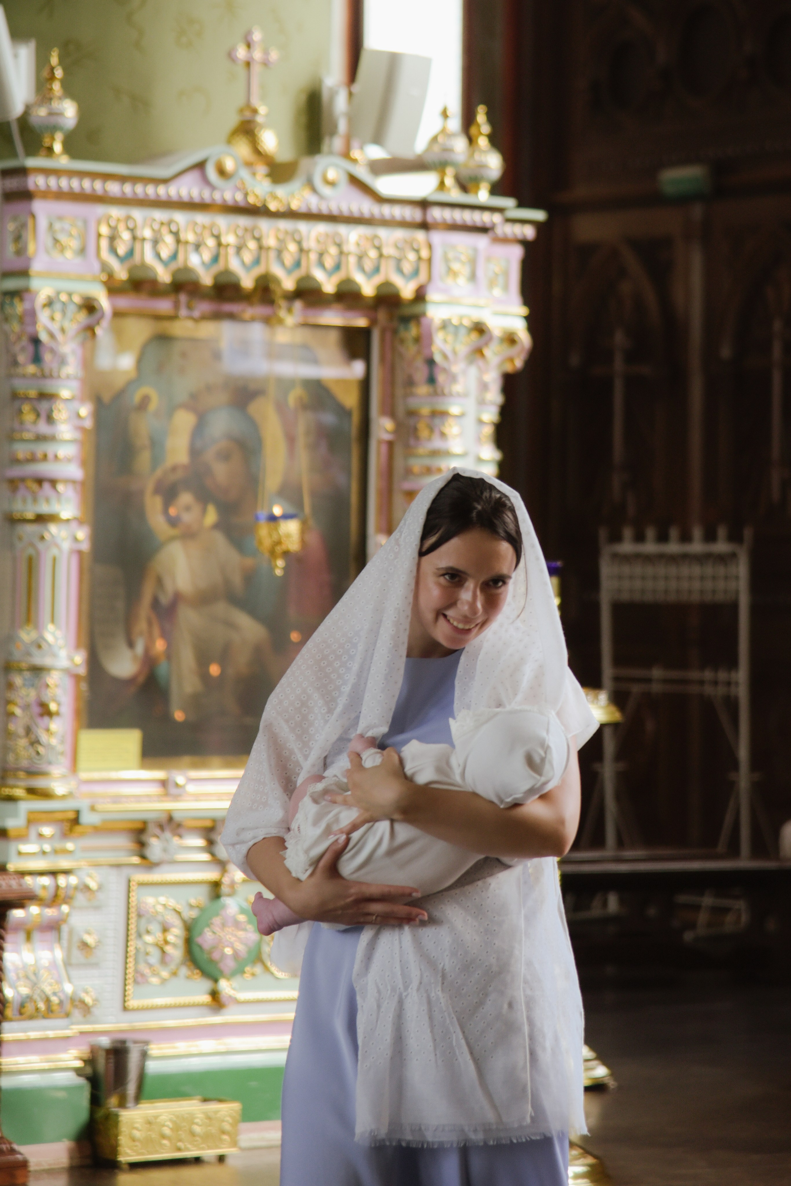 Крещение Ксении. Фотограф Лола Волна, город Москва