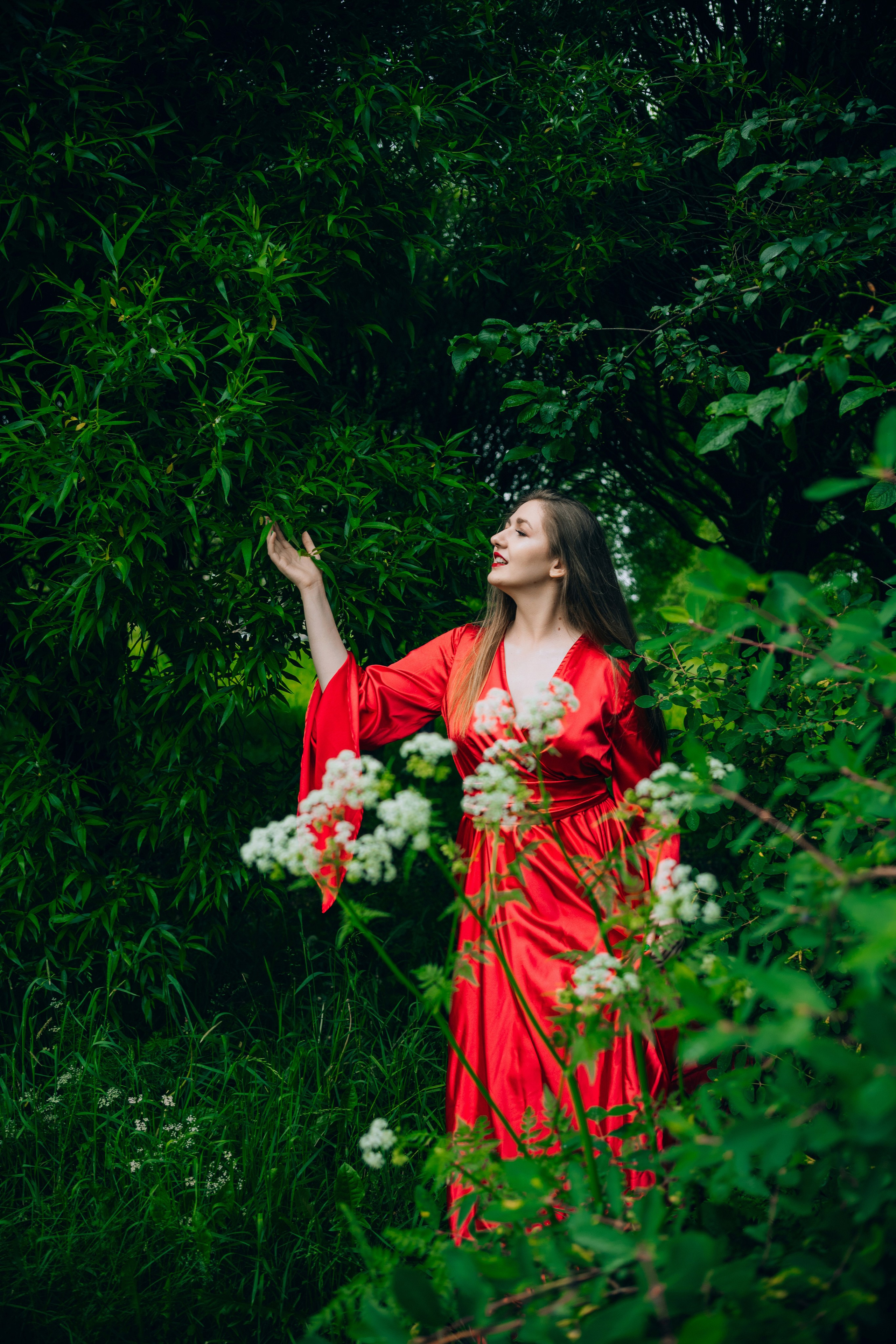 Красное платье. Фотограф Александра Кузуб Санкт-Петербург