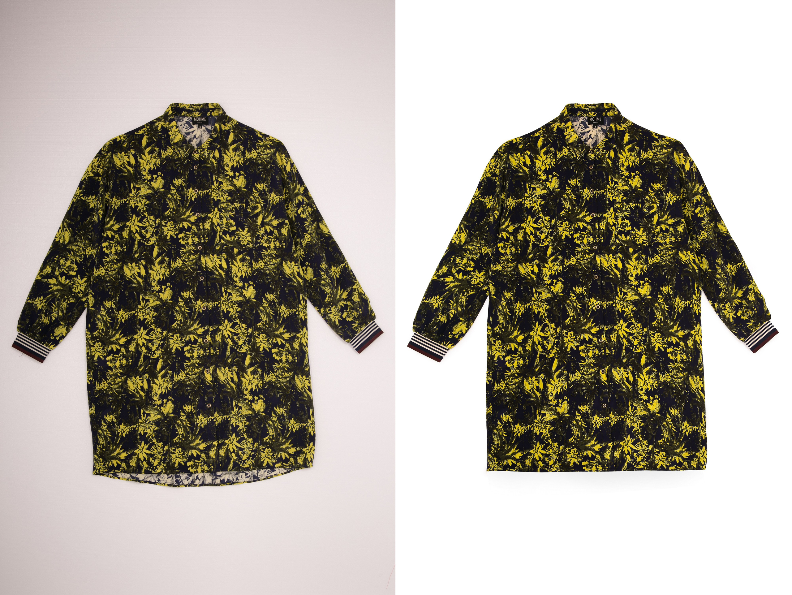 Ретушь фотографий рубашек и пиджаков | Студия SVITHART