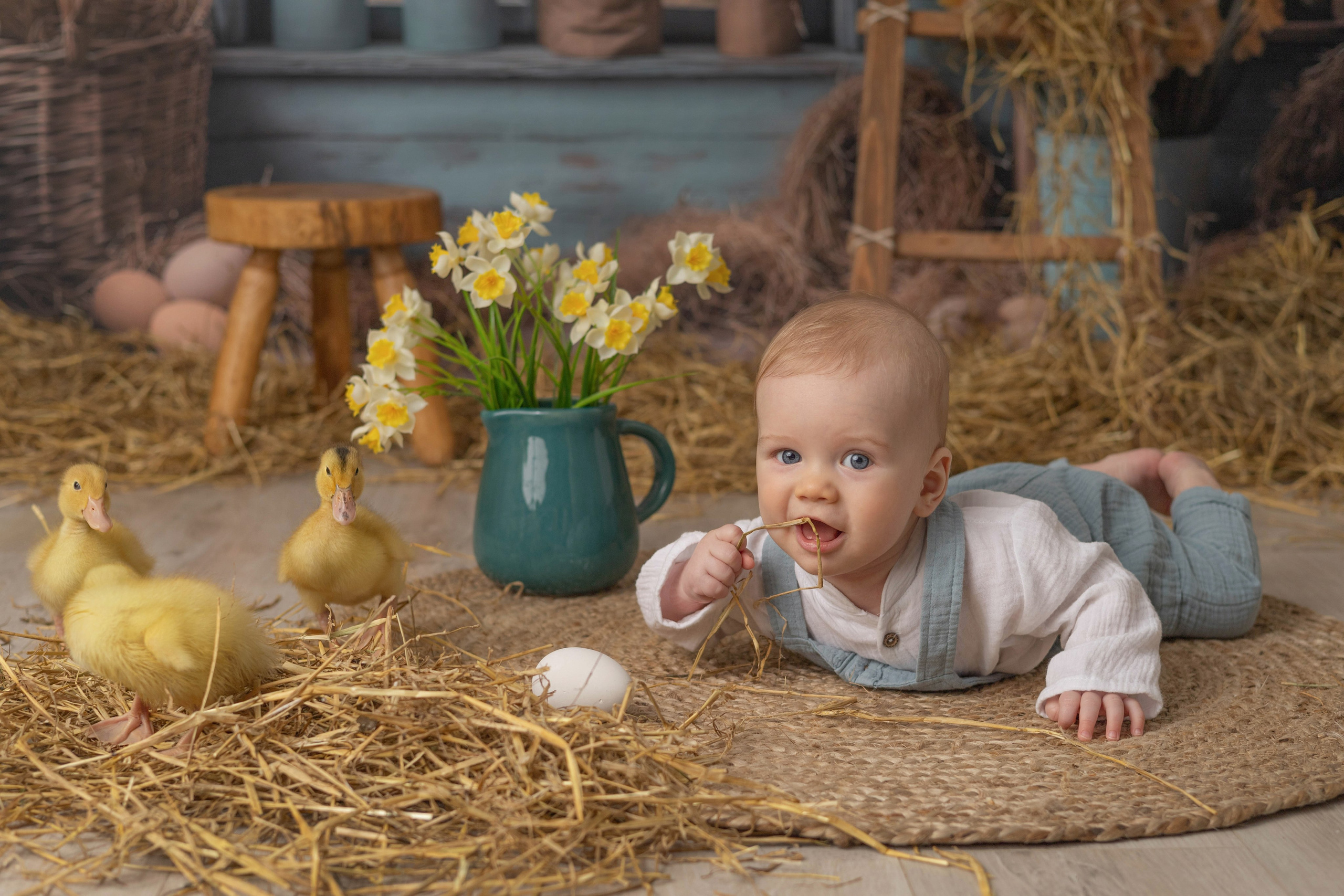 «Пасхальный». «Вкадре» — фотосессия новорожденных Тула | детский фотограф в Туле