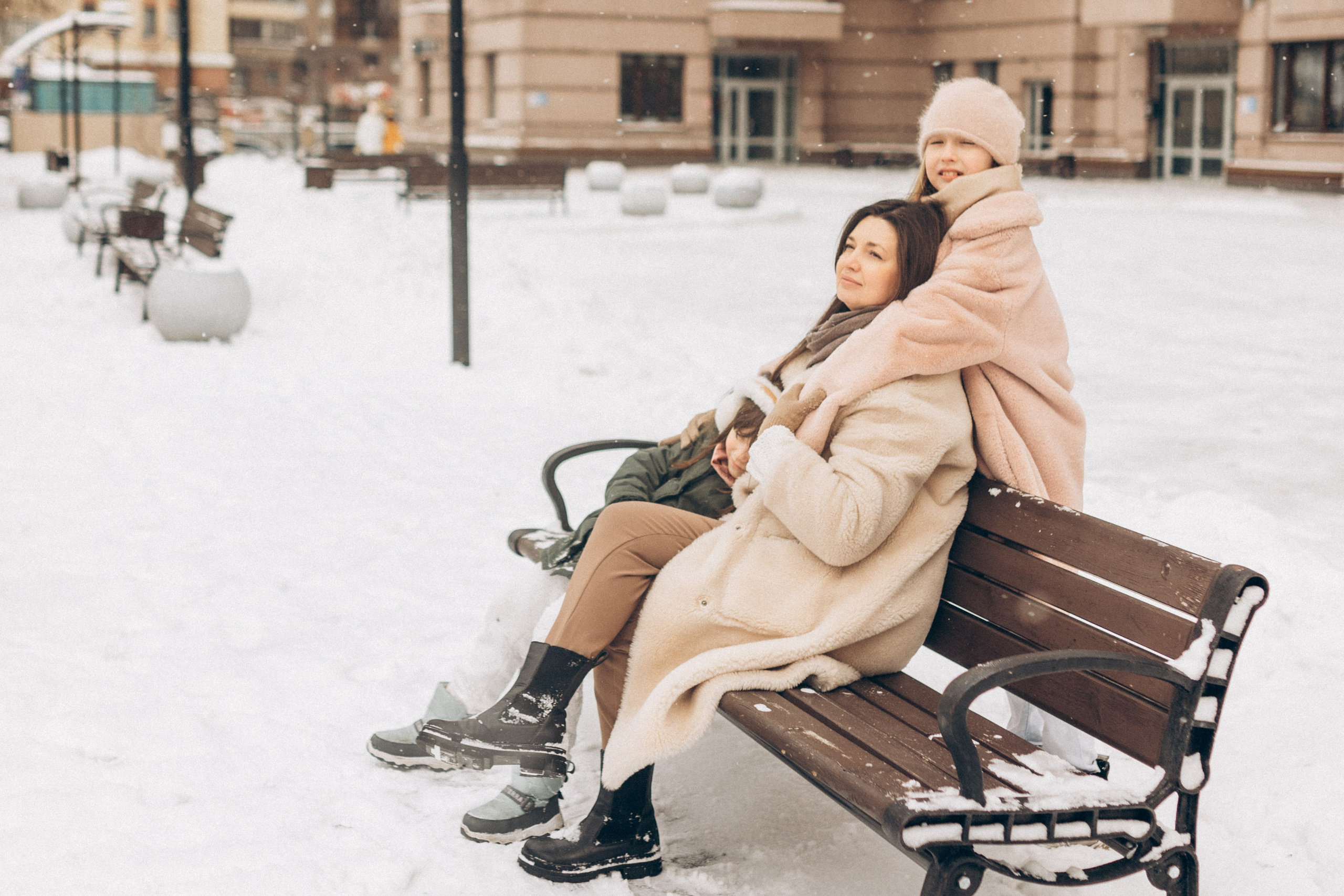 Прогулка в городе. Семейный фотограф lifestyle в Новосибирске Елена Шпилевая