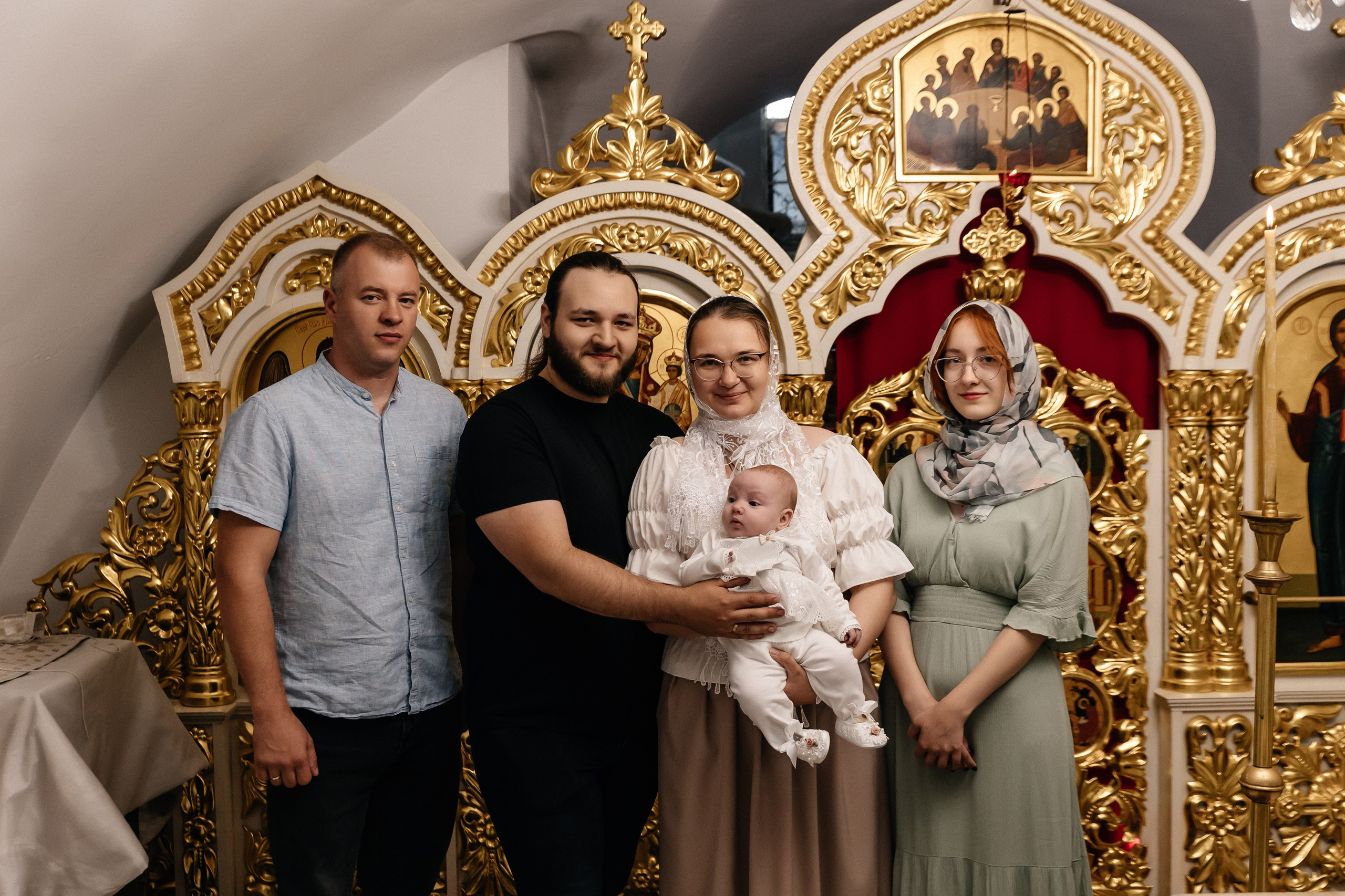 Таинство Крещения. Семейный фотограф Минск Усова Ольга