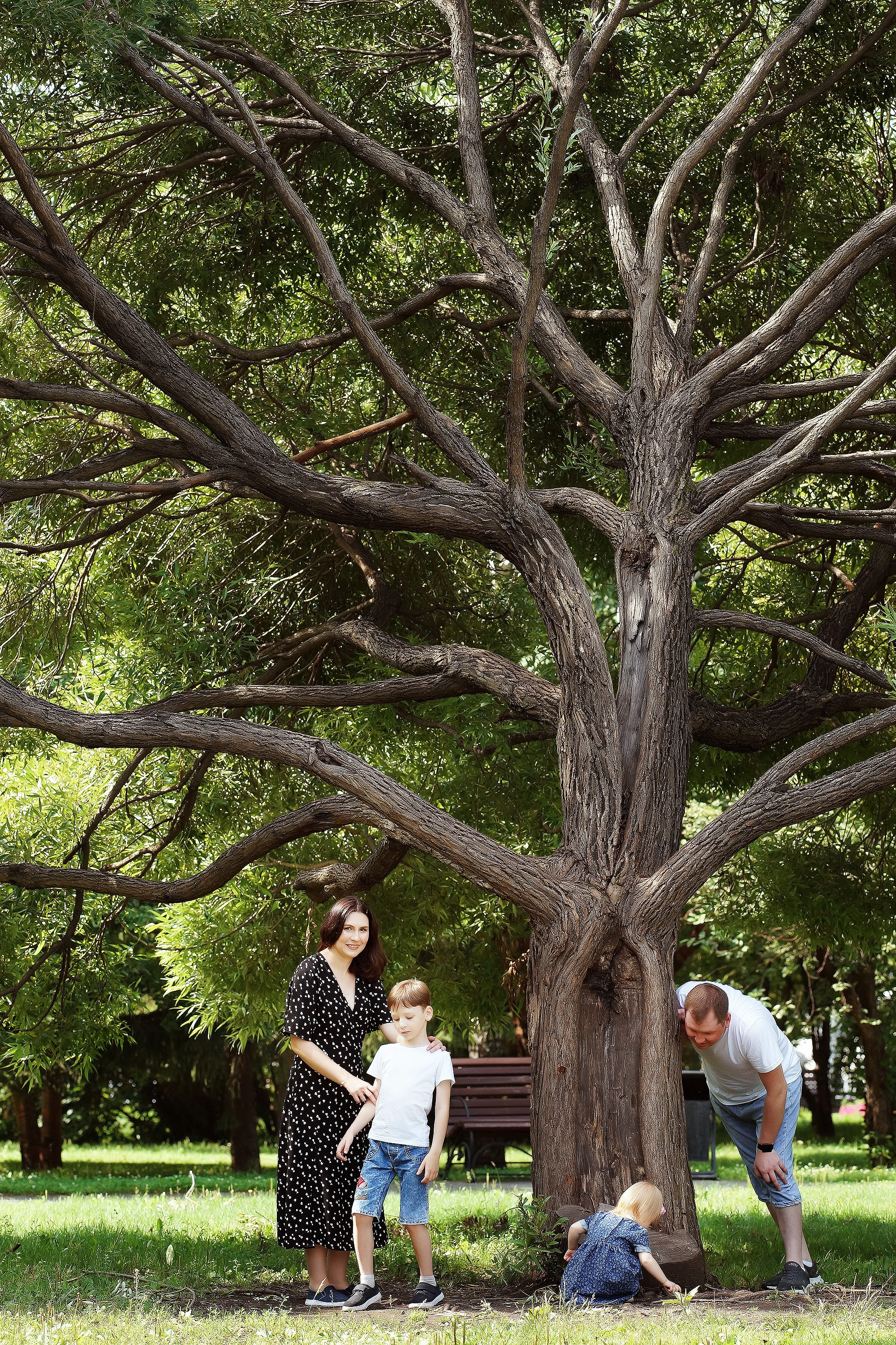 Семейная съёмка на природе. Семейный фотограф г. Новокузнецк Юлия Машникова