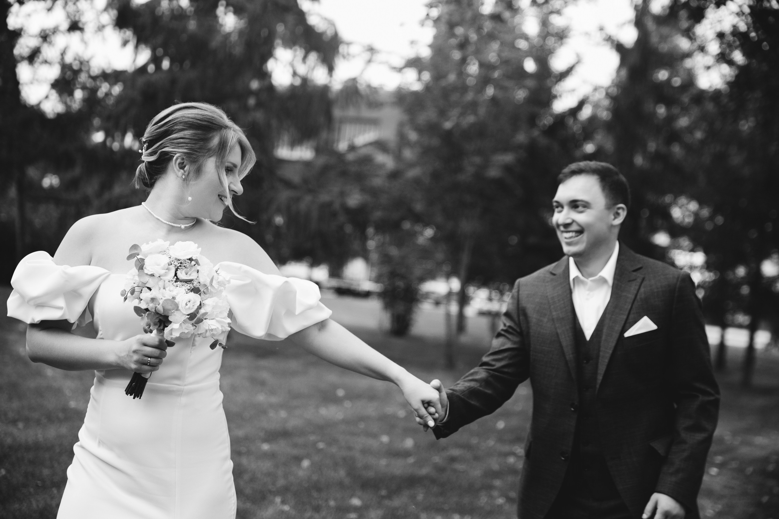 Волшебные мгновения свадьбы: Денис и Дарья. Фотограф Семён Гнеушев