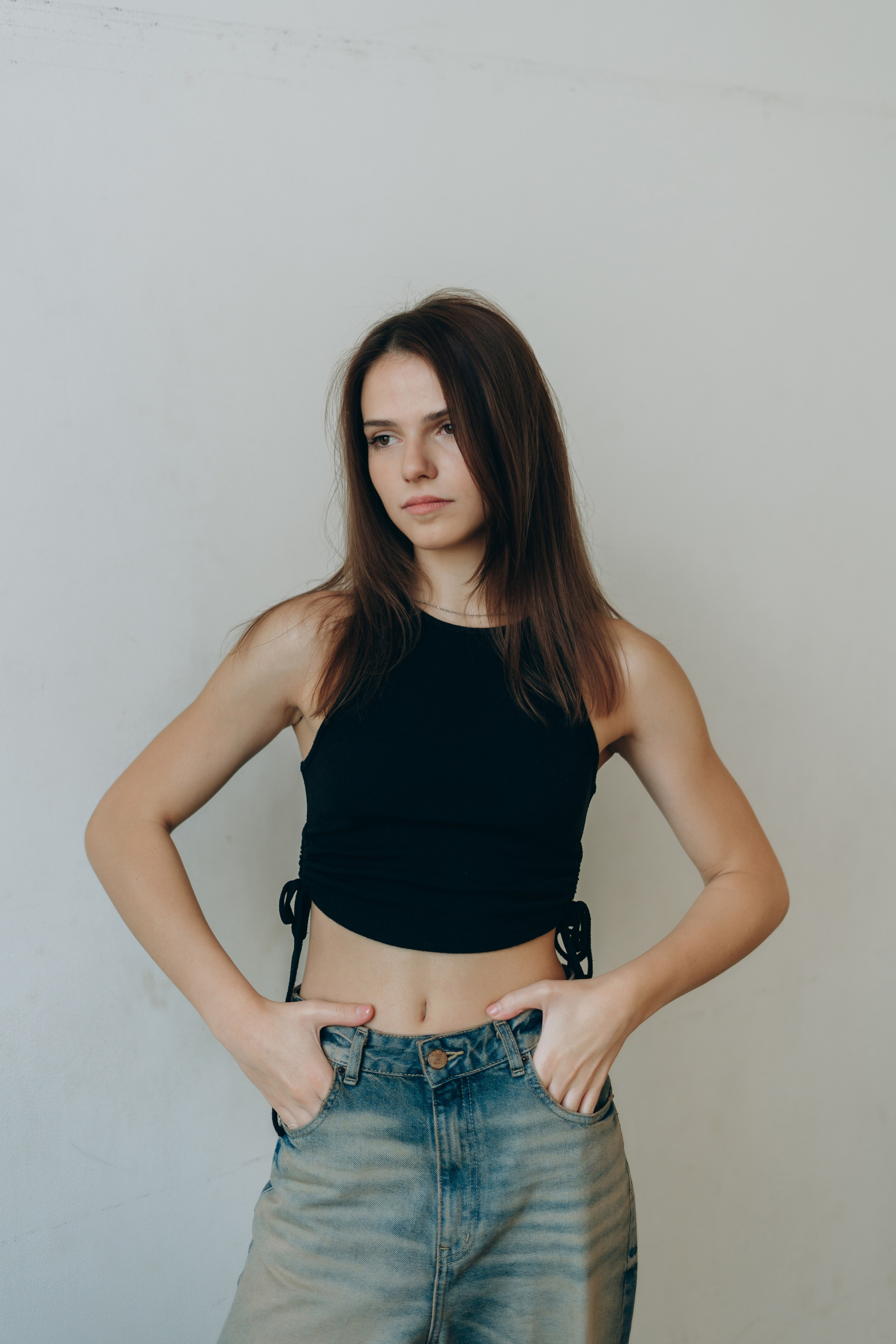 Настя. Модельные тесты. Фотограф Москва Виктория-Антуанетта