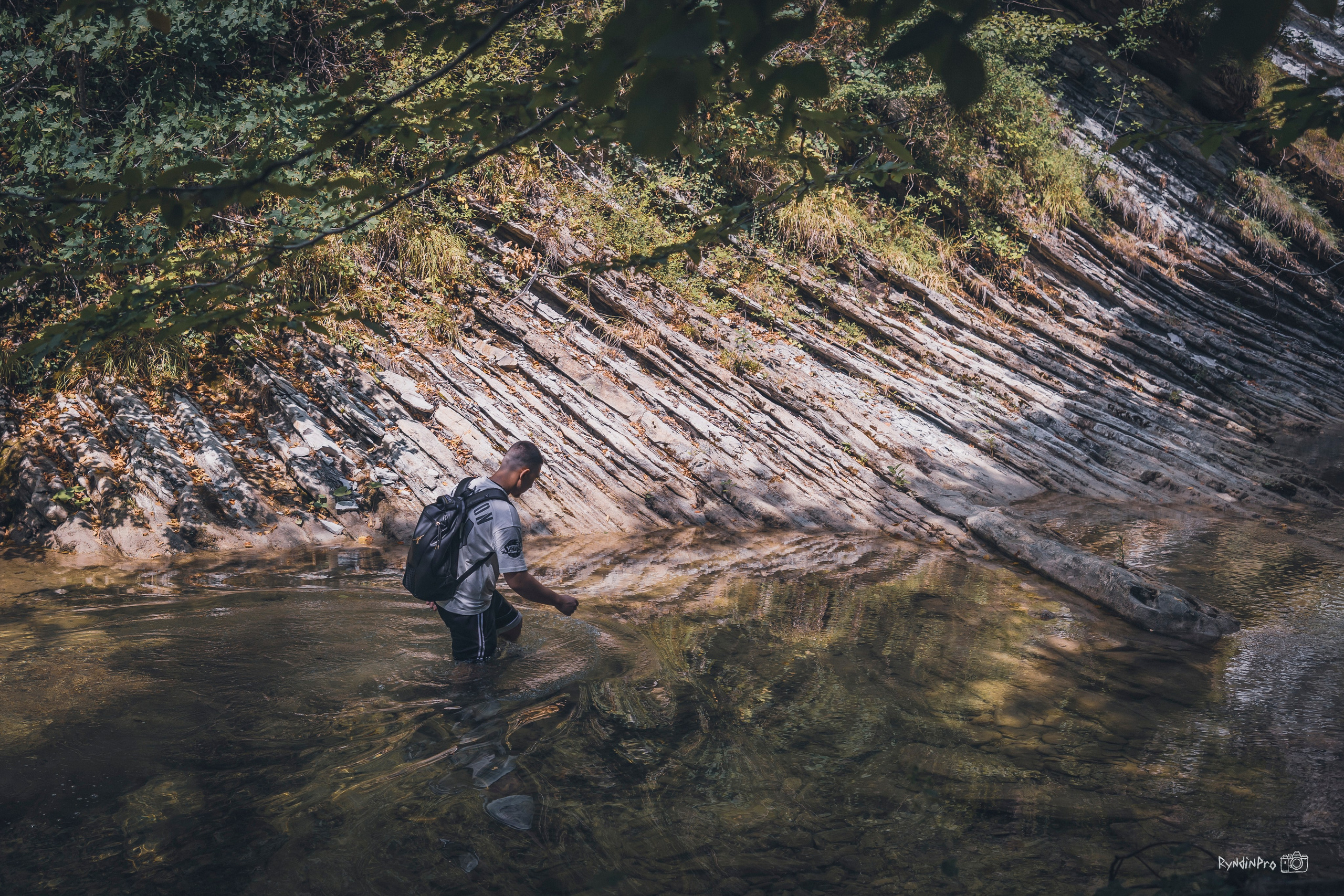 Поход на водопады Куаго с командой Мадьяр 23.07.24. Репортажный фотограф в Краснодаре Рындин Дмитрий