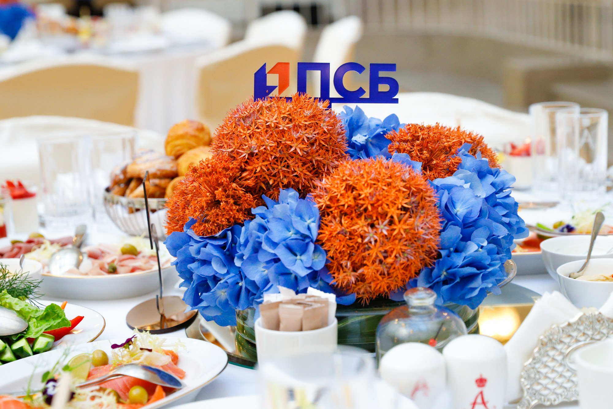 Бизнес-завтрак ПСБ в рамках ПМЭФ. Фотограф Дарья Попова