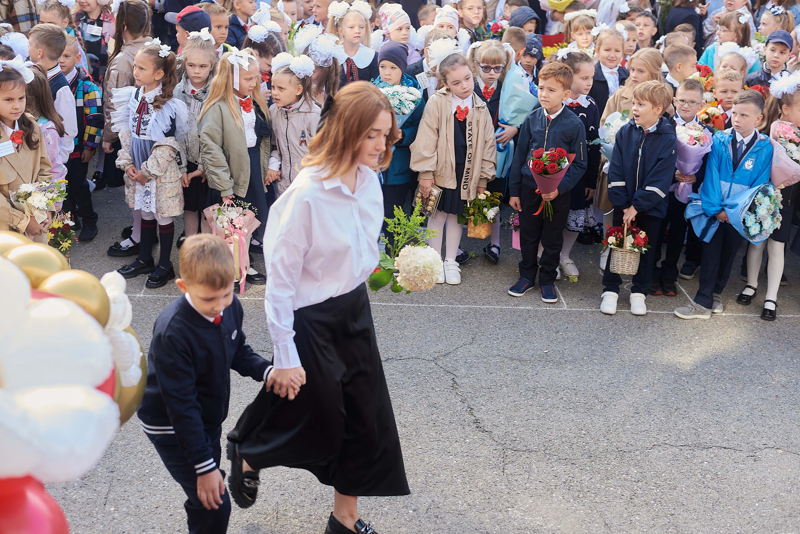 Первый класс. Фотограф Елена Дука. Контент съемка. Семейная фотография