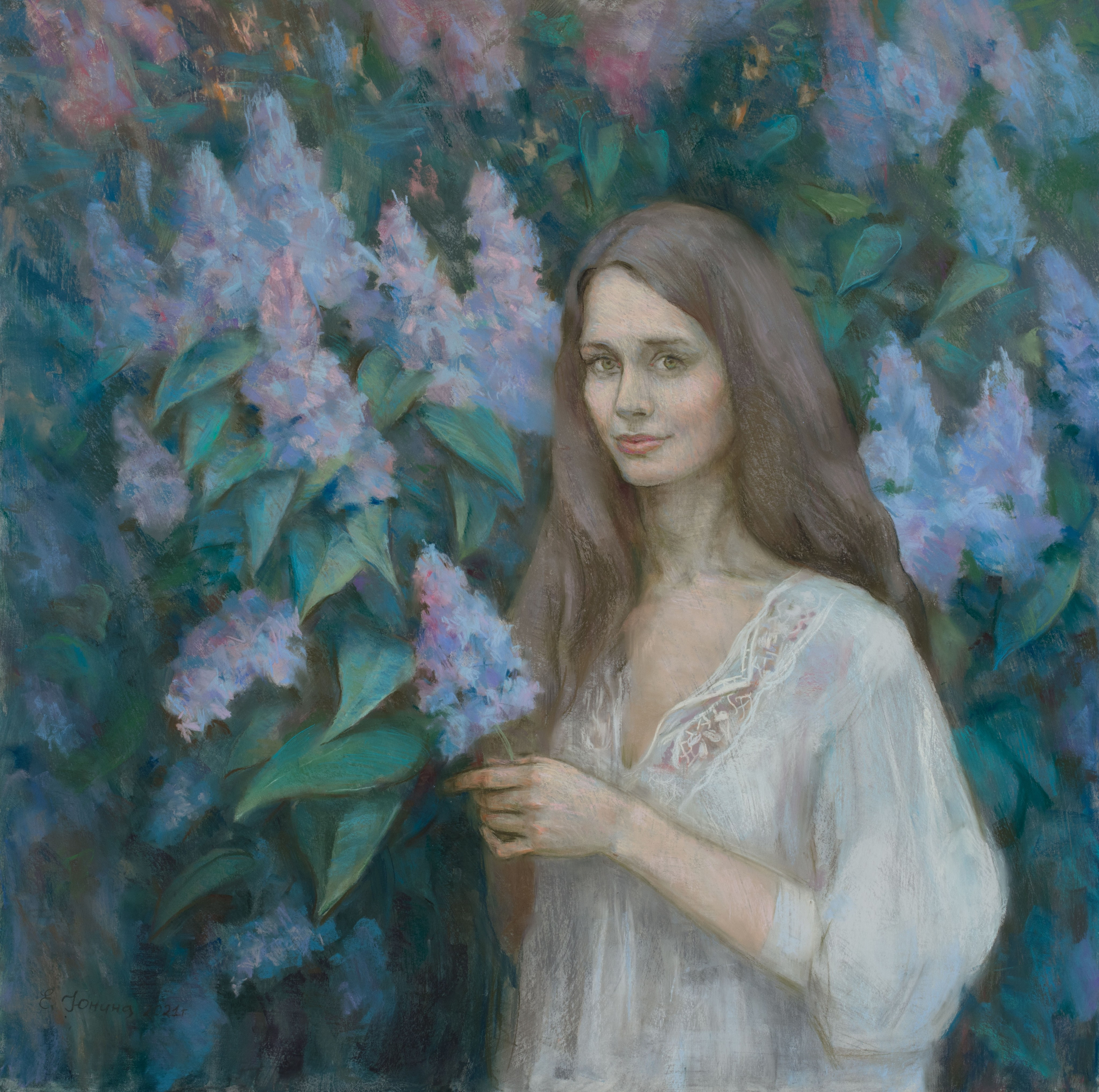 Художник и реставратор в Москве Елена Юнина