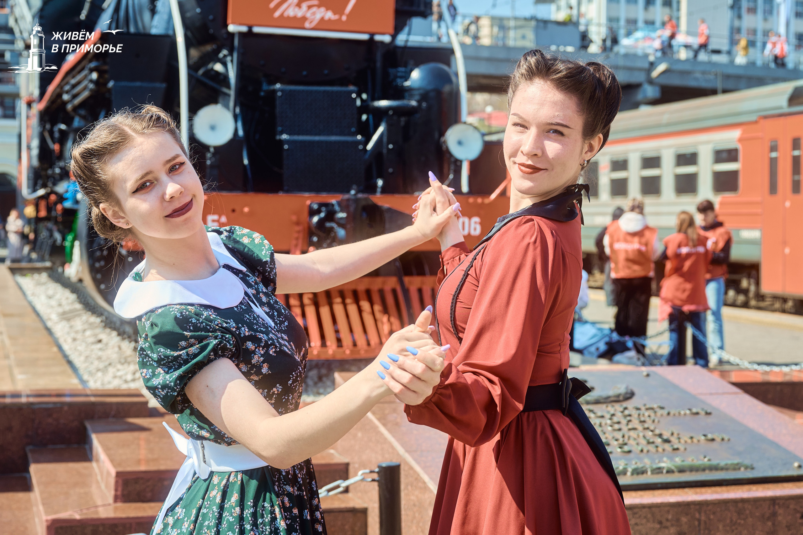 Поезд победы. Профессиональный репортажный фотограф Инесса Иминова