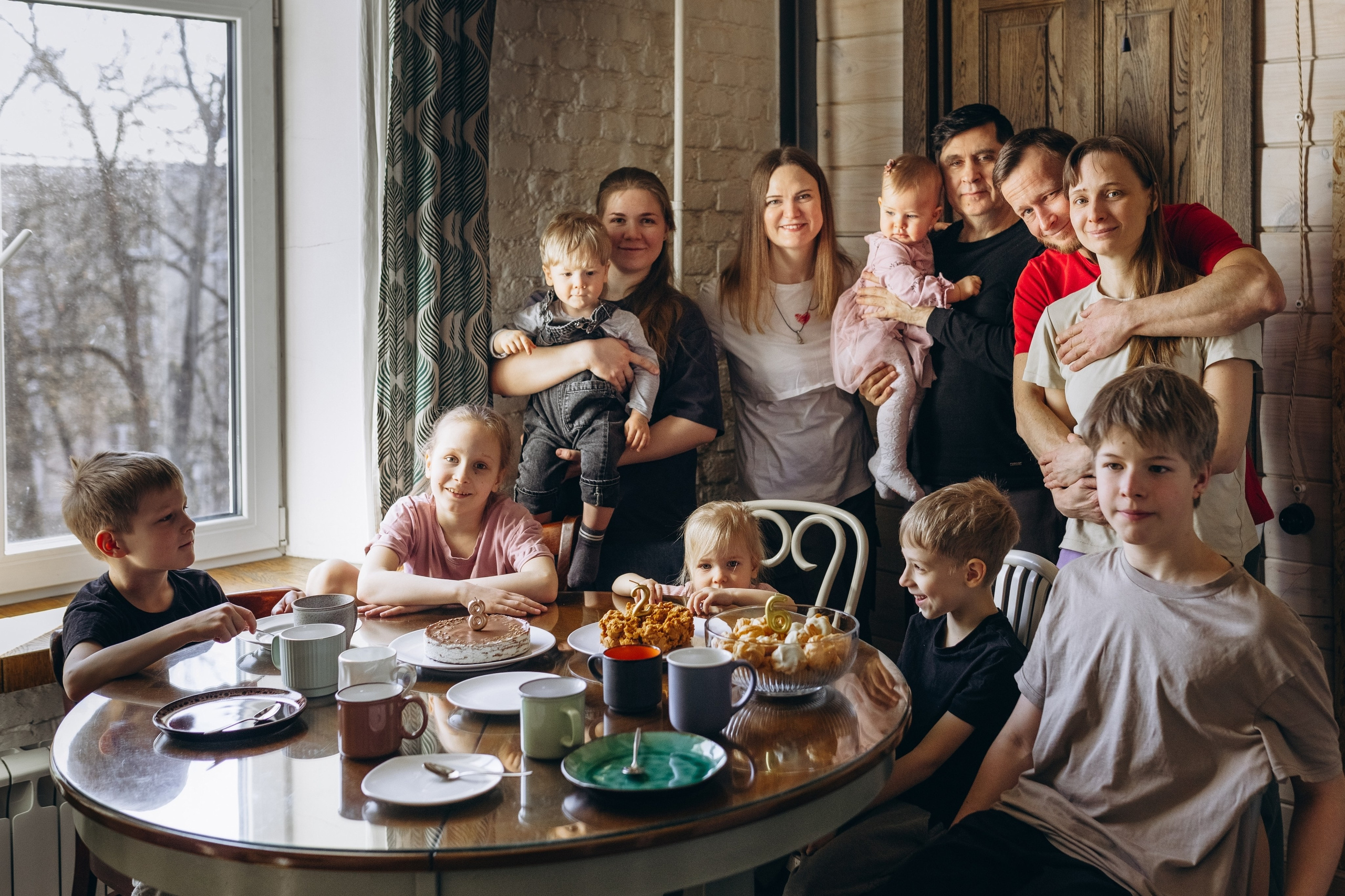 Сёстры — братья. Фотограф Людмила Оюн