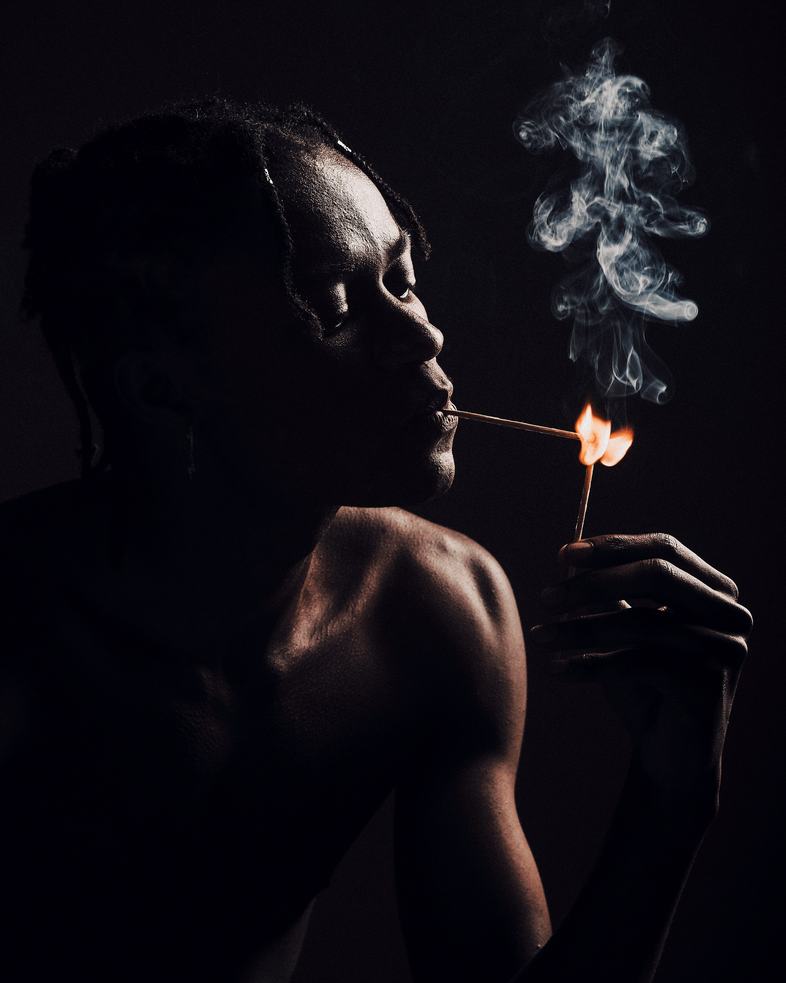 Мужская съемка со спичками в Казани