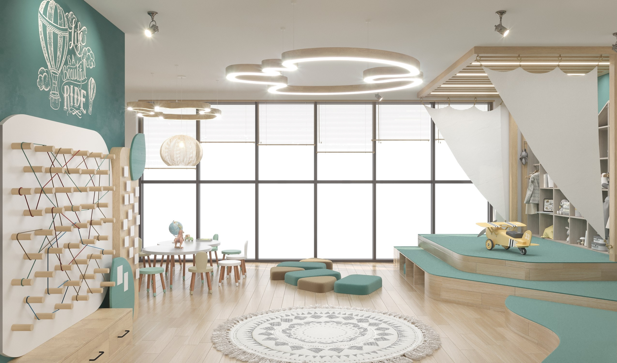 Детский клуб «Кругосветка». Анна Терентьева — Дизайнер интерьера в Сочи