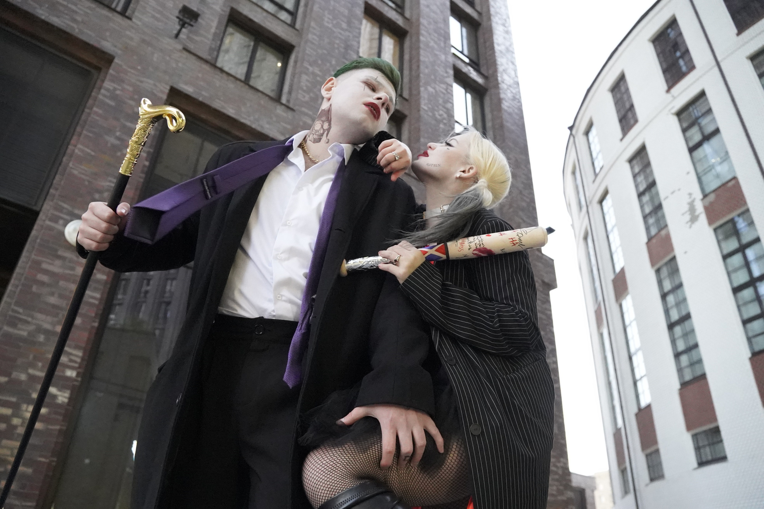 Харли и Джокер. Фотограф и видеограф Елена Суетенкова, Создание ярких воспоминаний о важных событиях. Москва, Россия, Мир