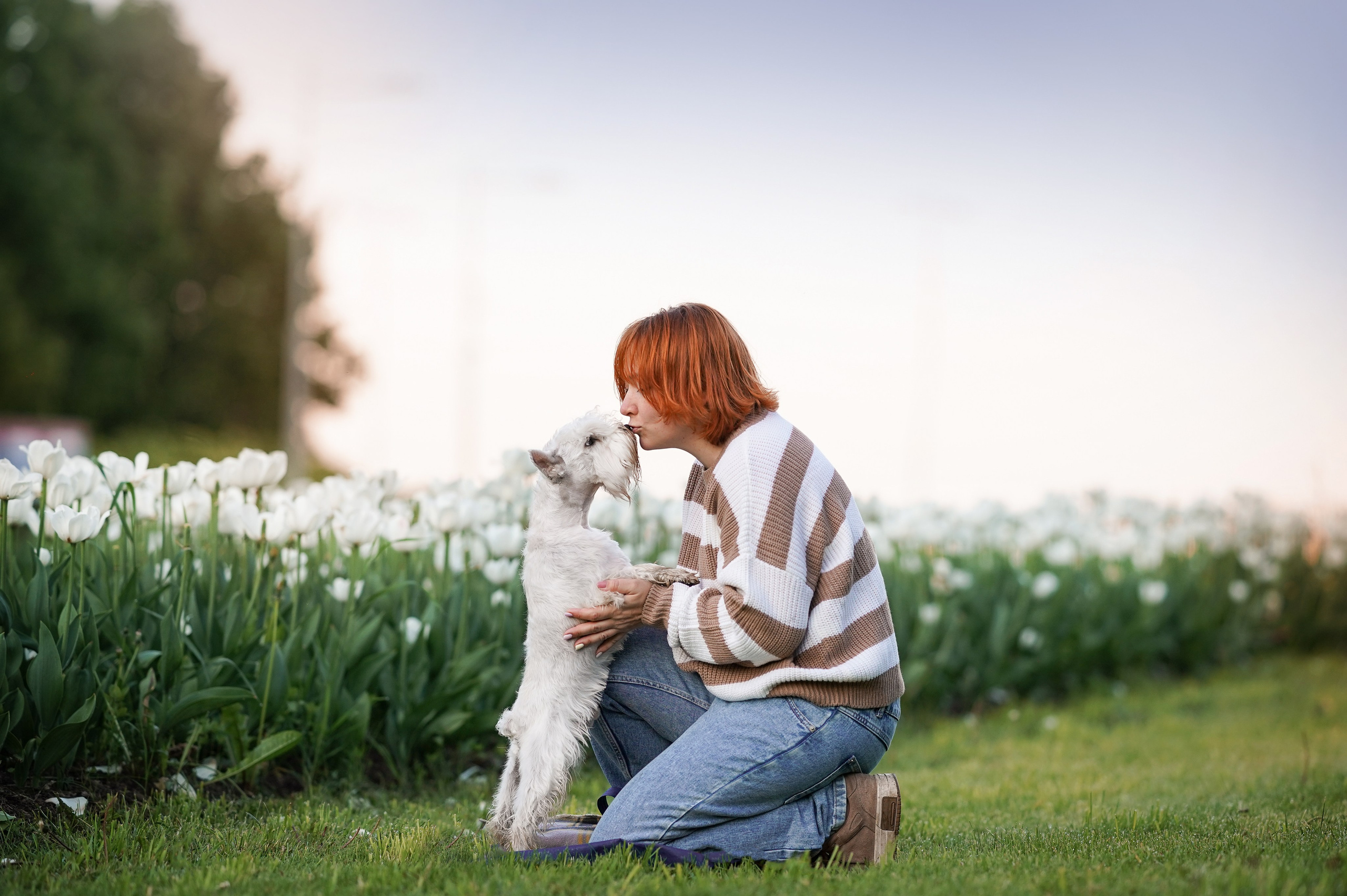 Оля и Доминик. Фотограф-анималист в Санкт-Петербурге Яна Мартынова