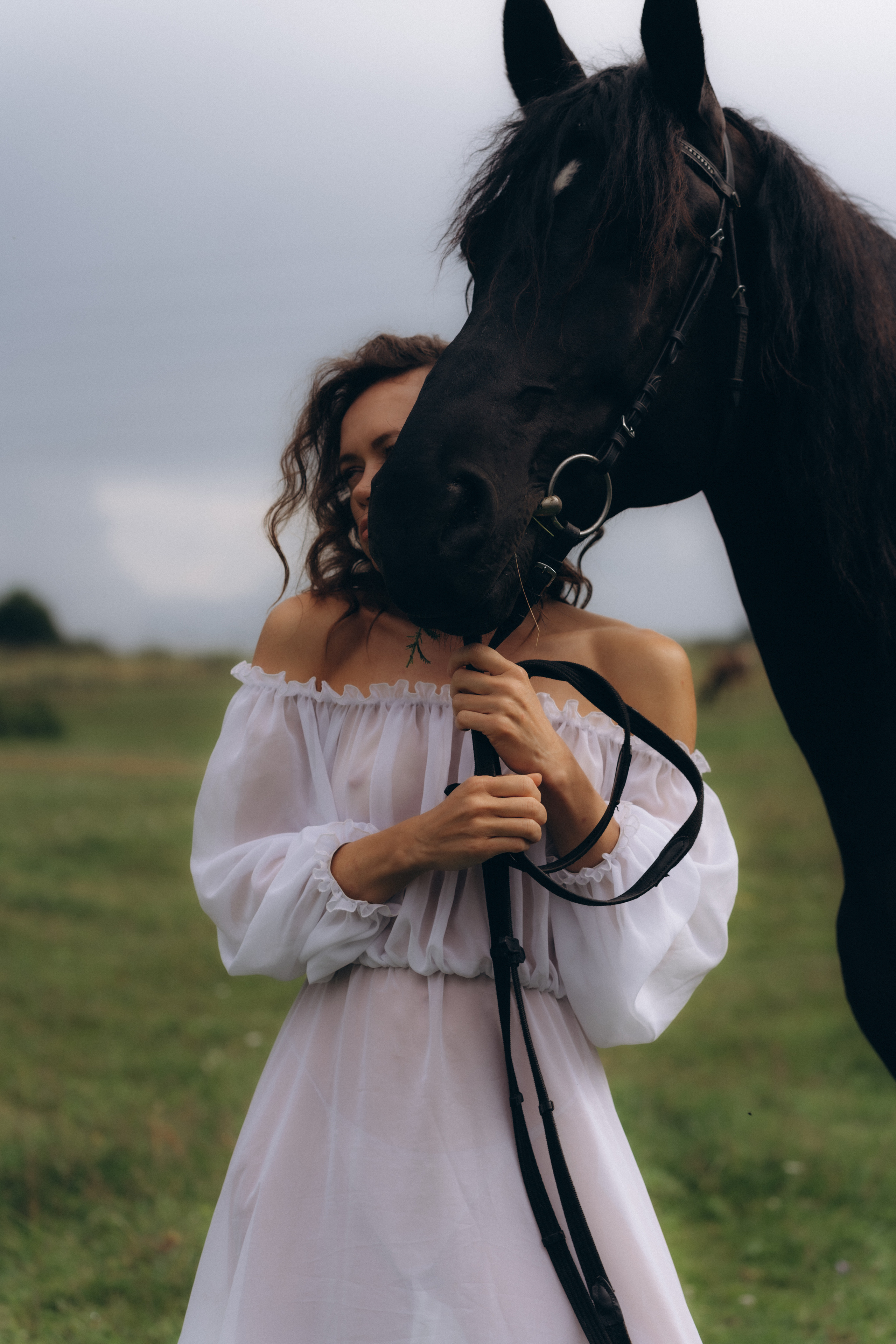 Кристина на ранчо. Семейный и свадебный фотограф в Москве и Московской области
