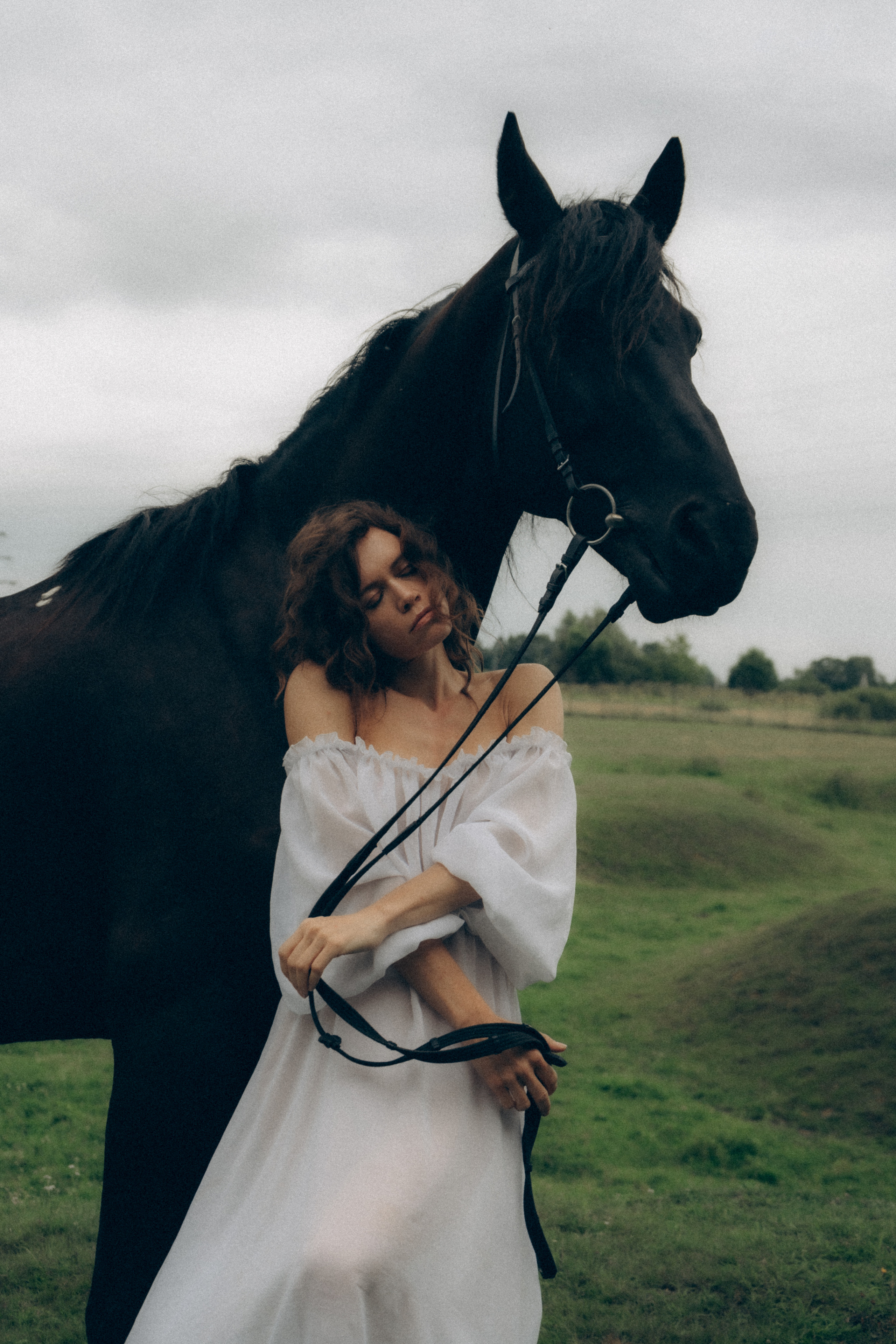 Кристина на ранчо. Семейный и свадебный фотограф в Москве и Московской области