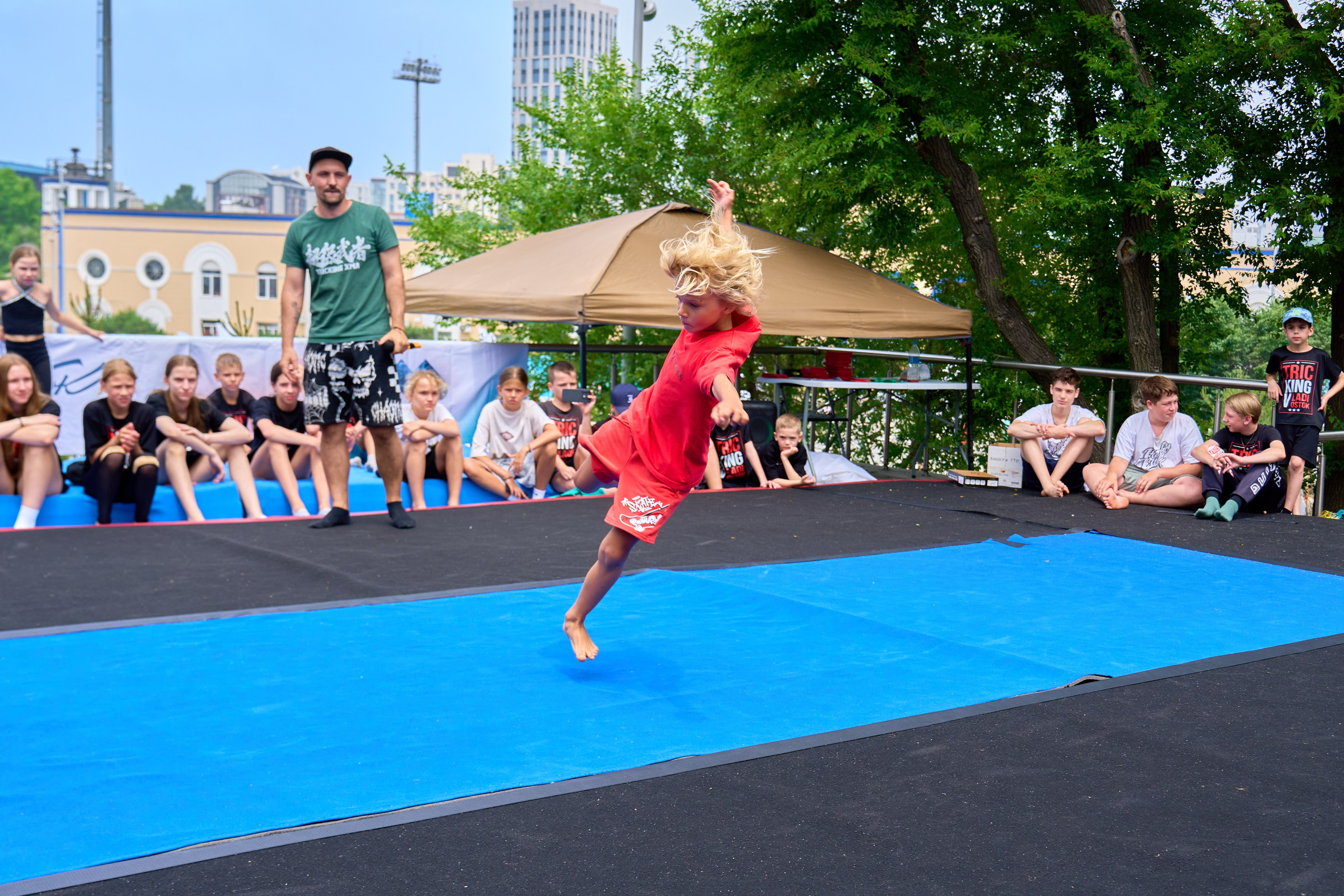 День спорта. Фотограф во Владивостоке