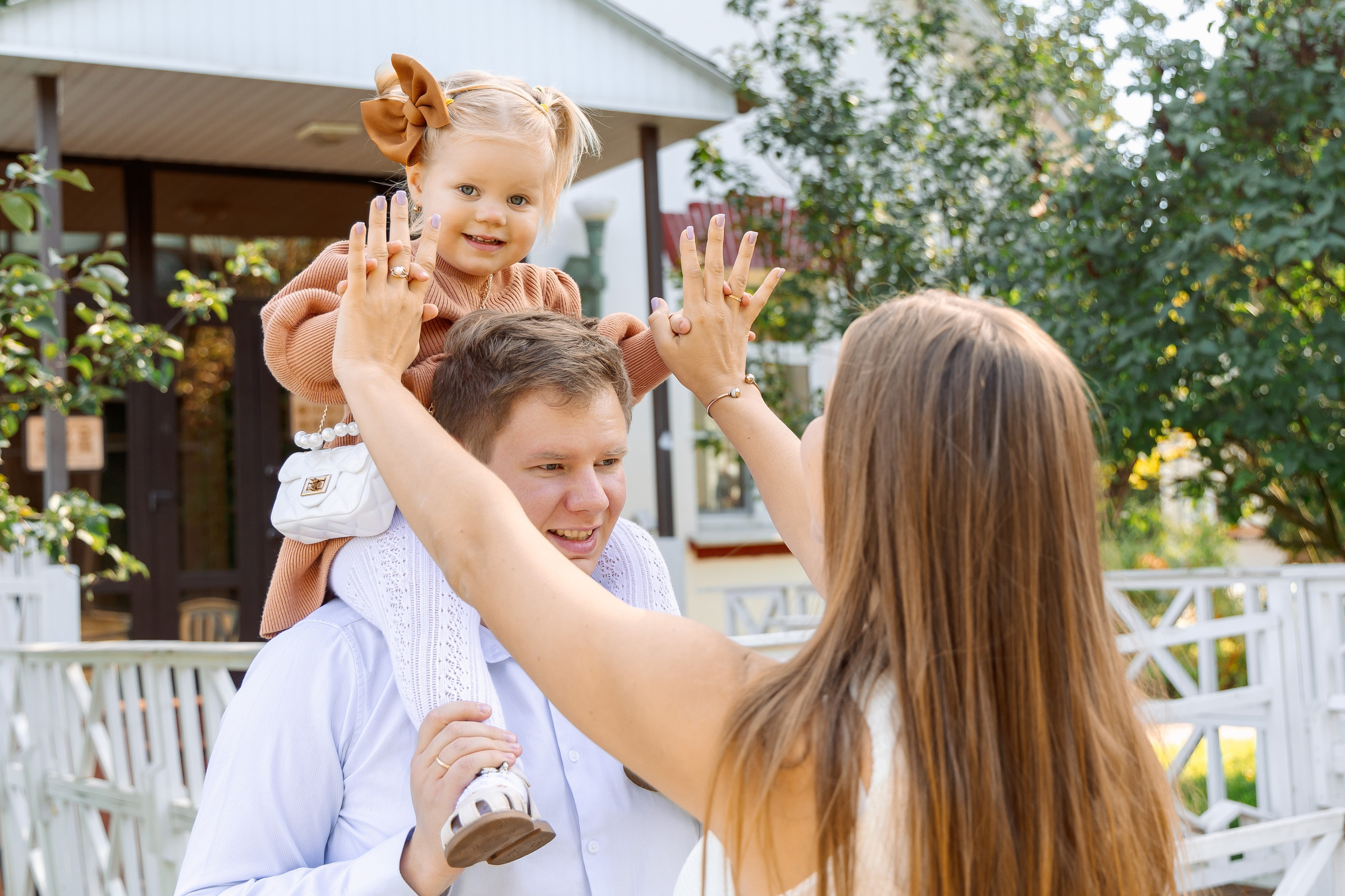 Семейная история в парке. Семейный Фотограф в Москве Евгения Симоненко