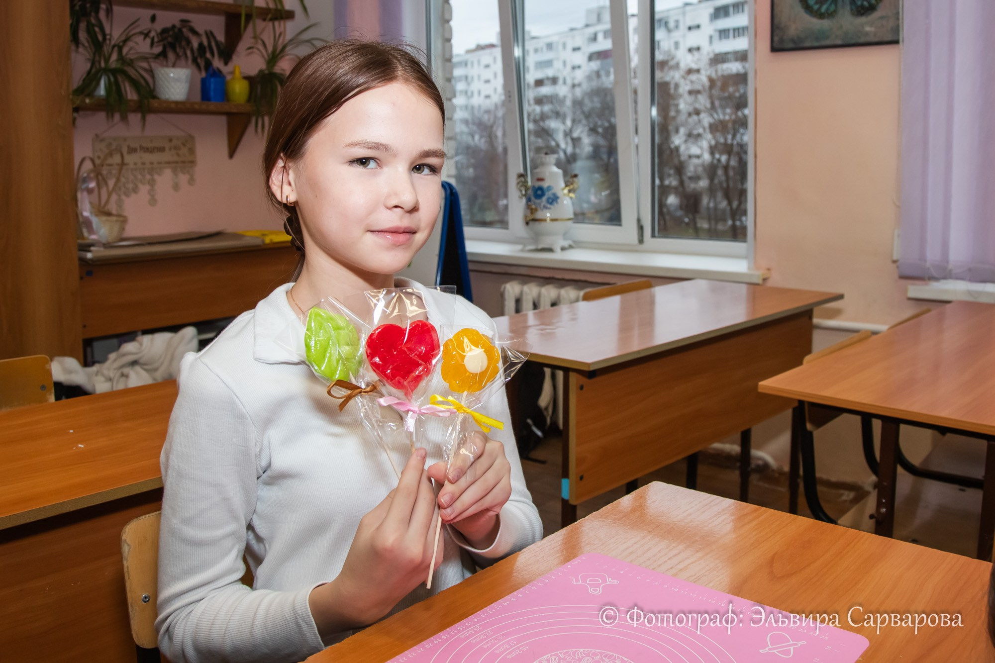 МК Сладкий подарок для 108 школы. Репортажный Фотограф