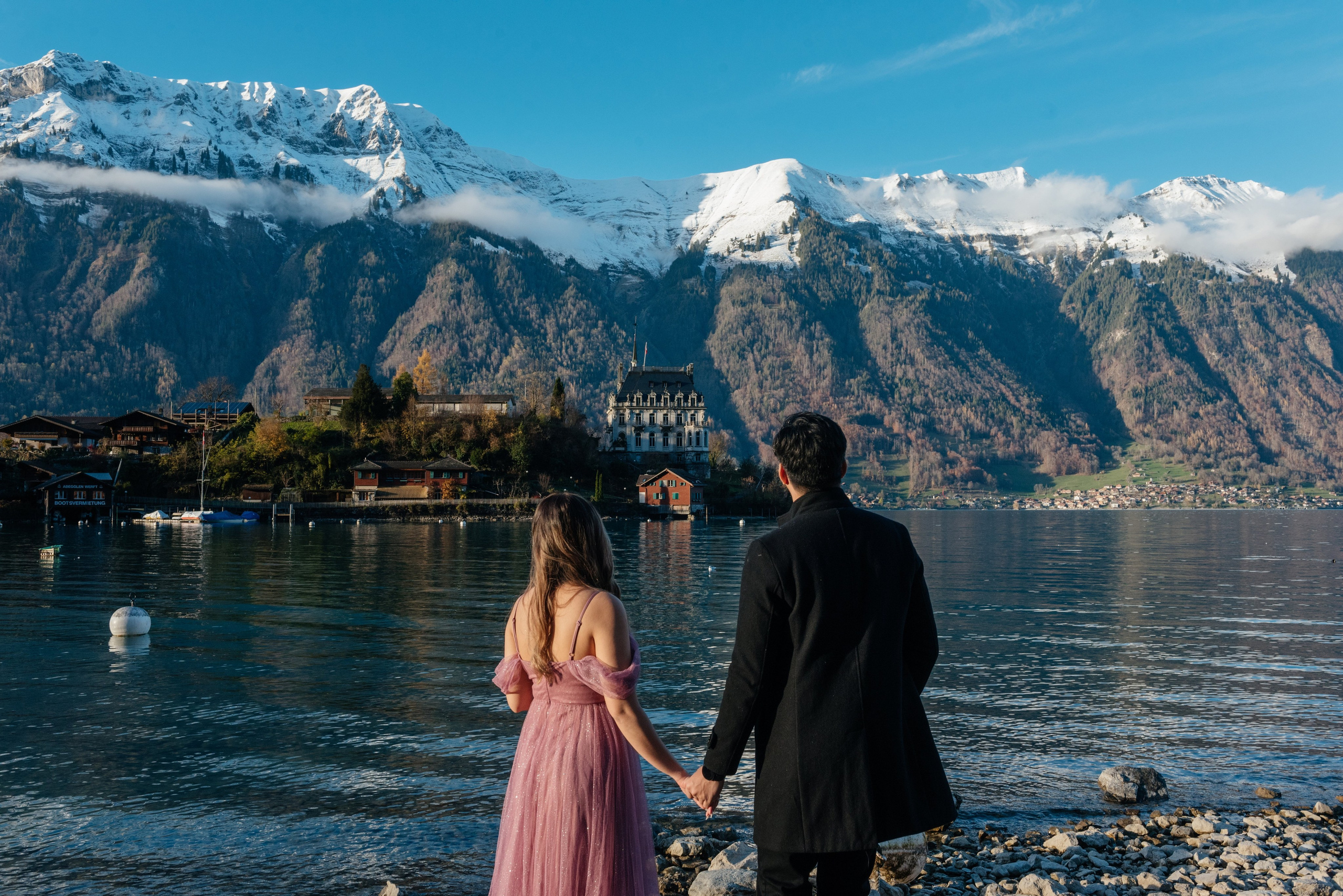 Evette & Karl (Iseltwald). Photographer in Interlaken area