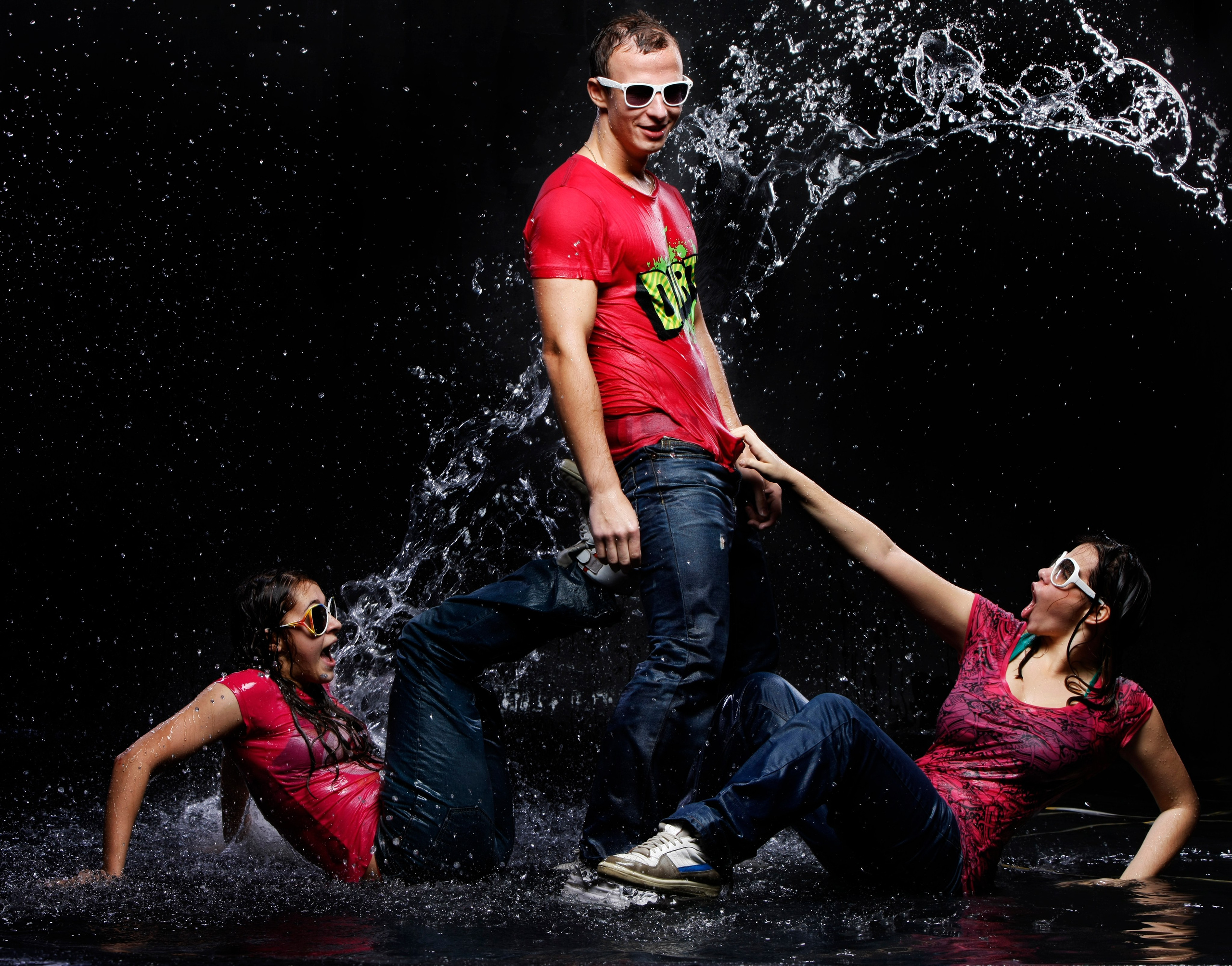 Серия: «AQUA — dances». Мультижанровый фотограф Дарья Strebog