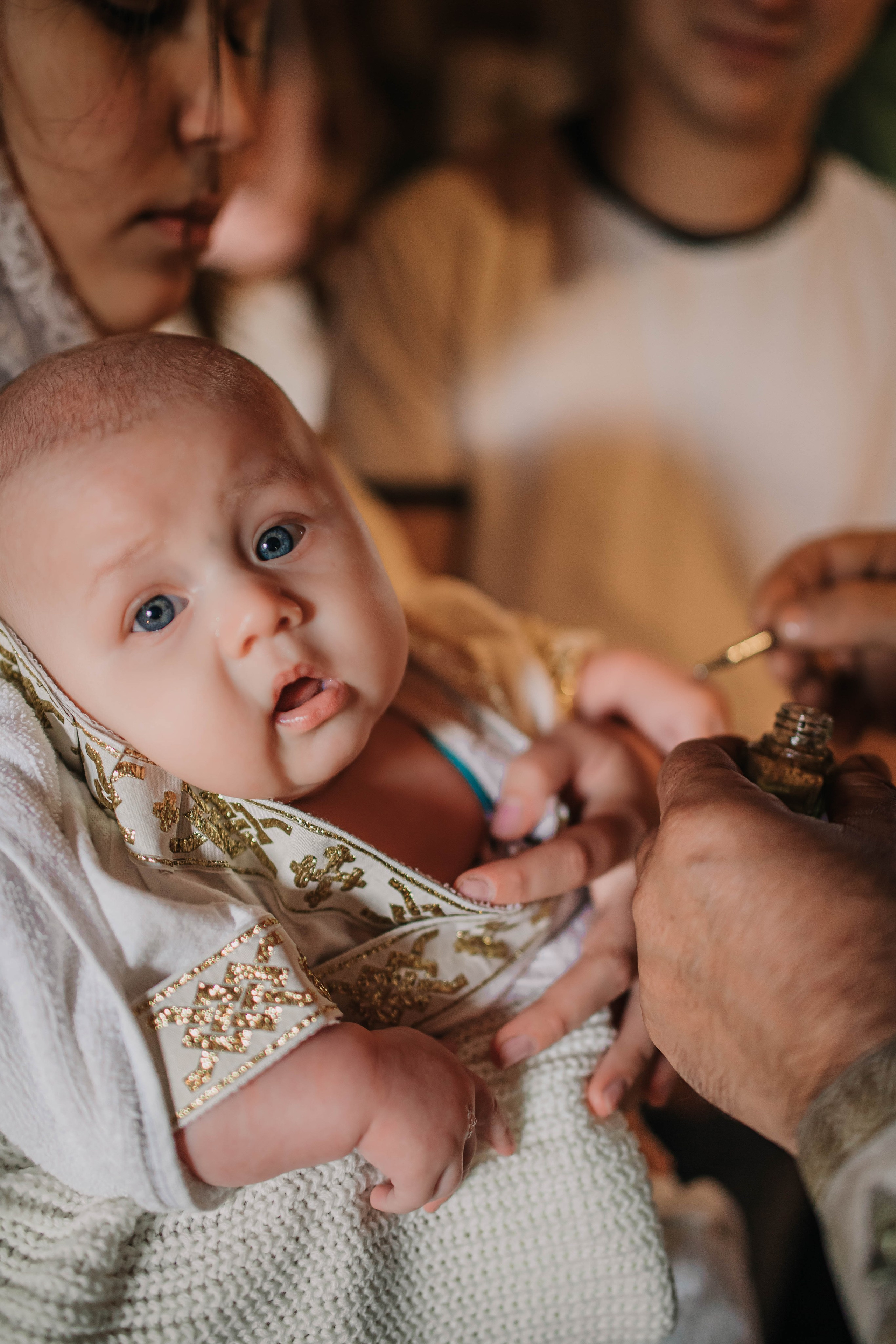 Крещение Дмитрия. Фотограф Дарья Маташкова