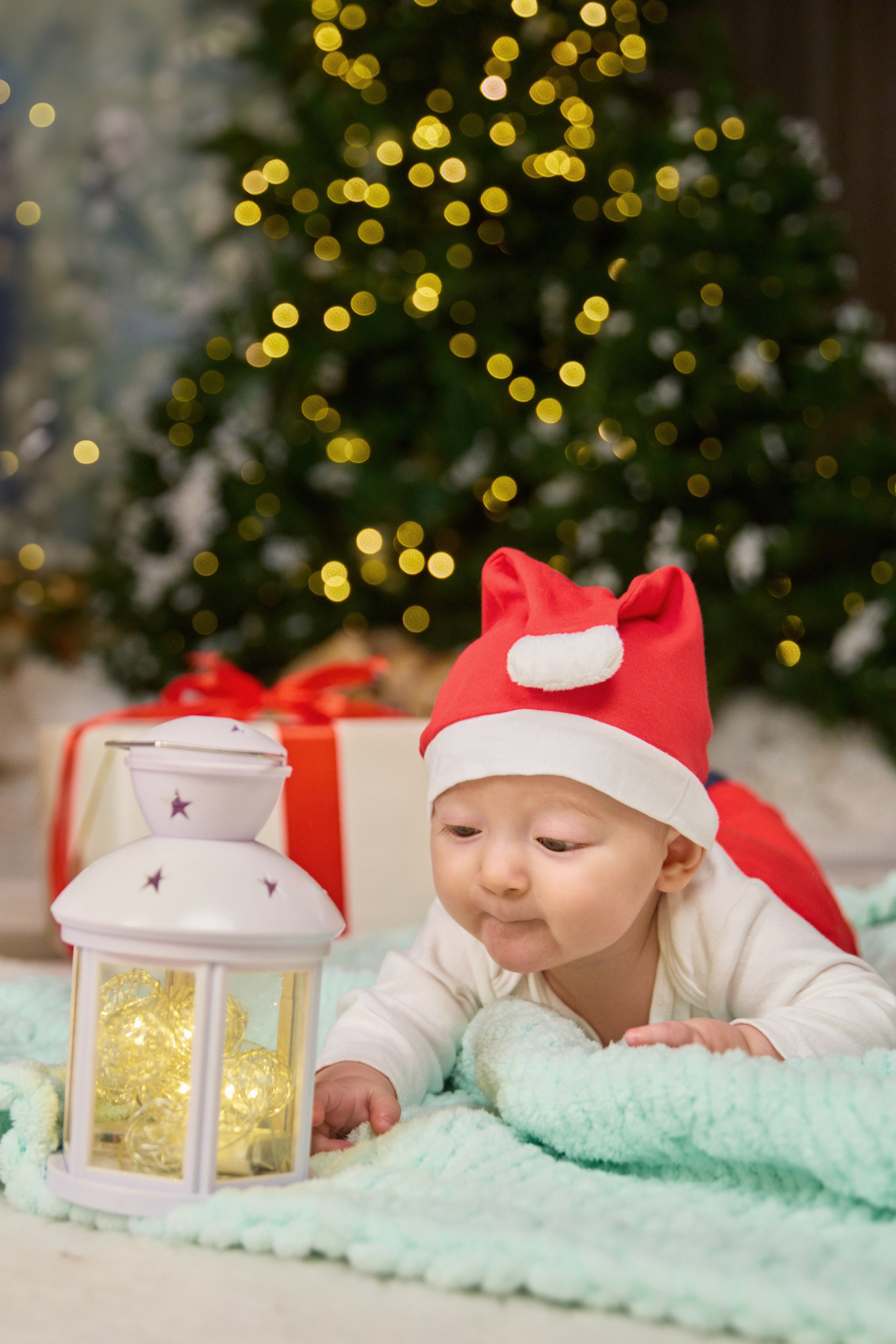 Новогодняя съемка в студии