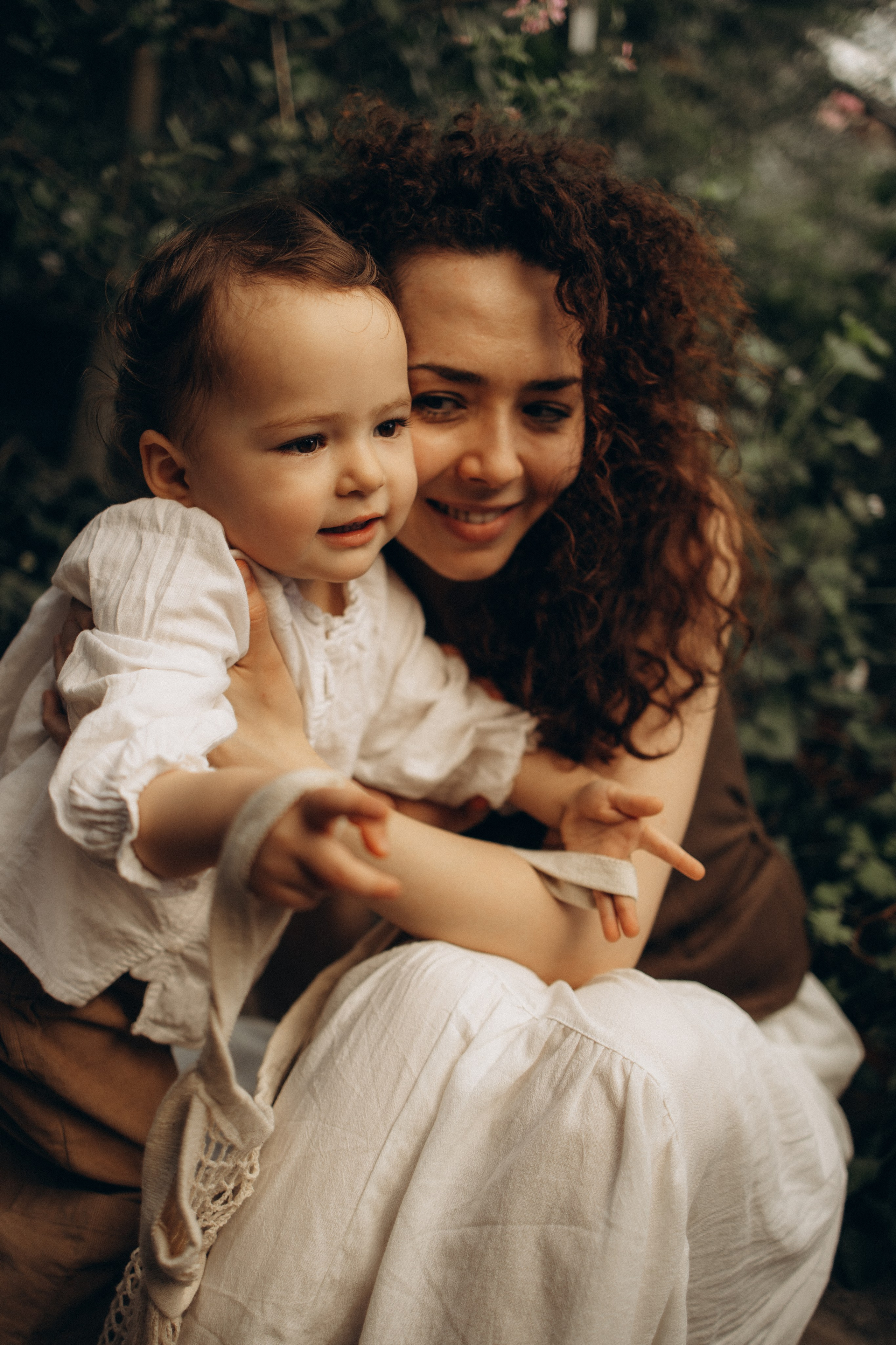 Прогулка по оранжерее. Семейный фотограф в Москве Ксения Аганина