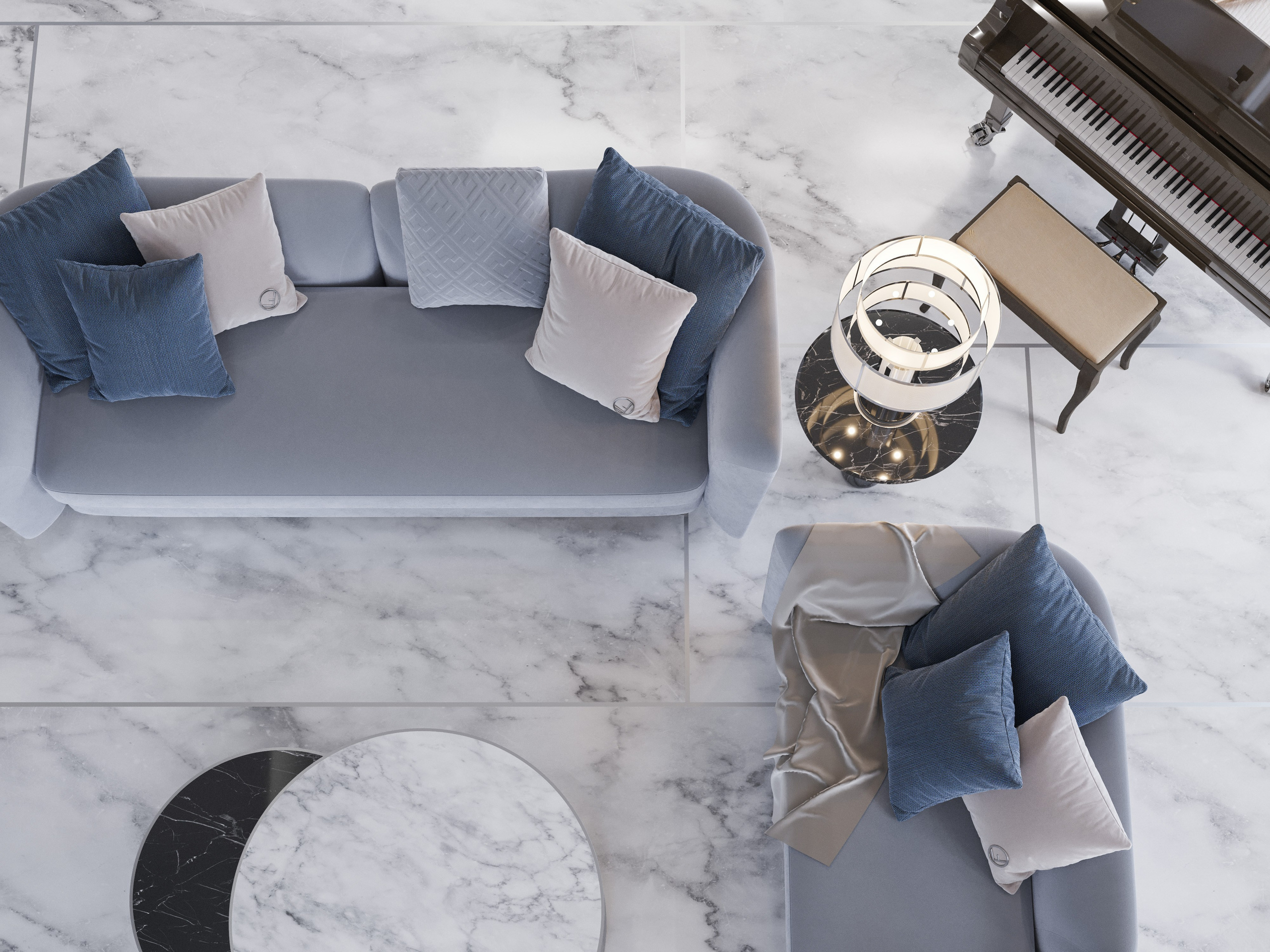 3D Визуализация Элитной Квартиры в Современном Стиле. Визуализатор интерьера в Москве | Брагин Кирилл