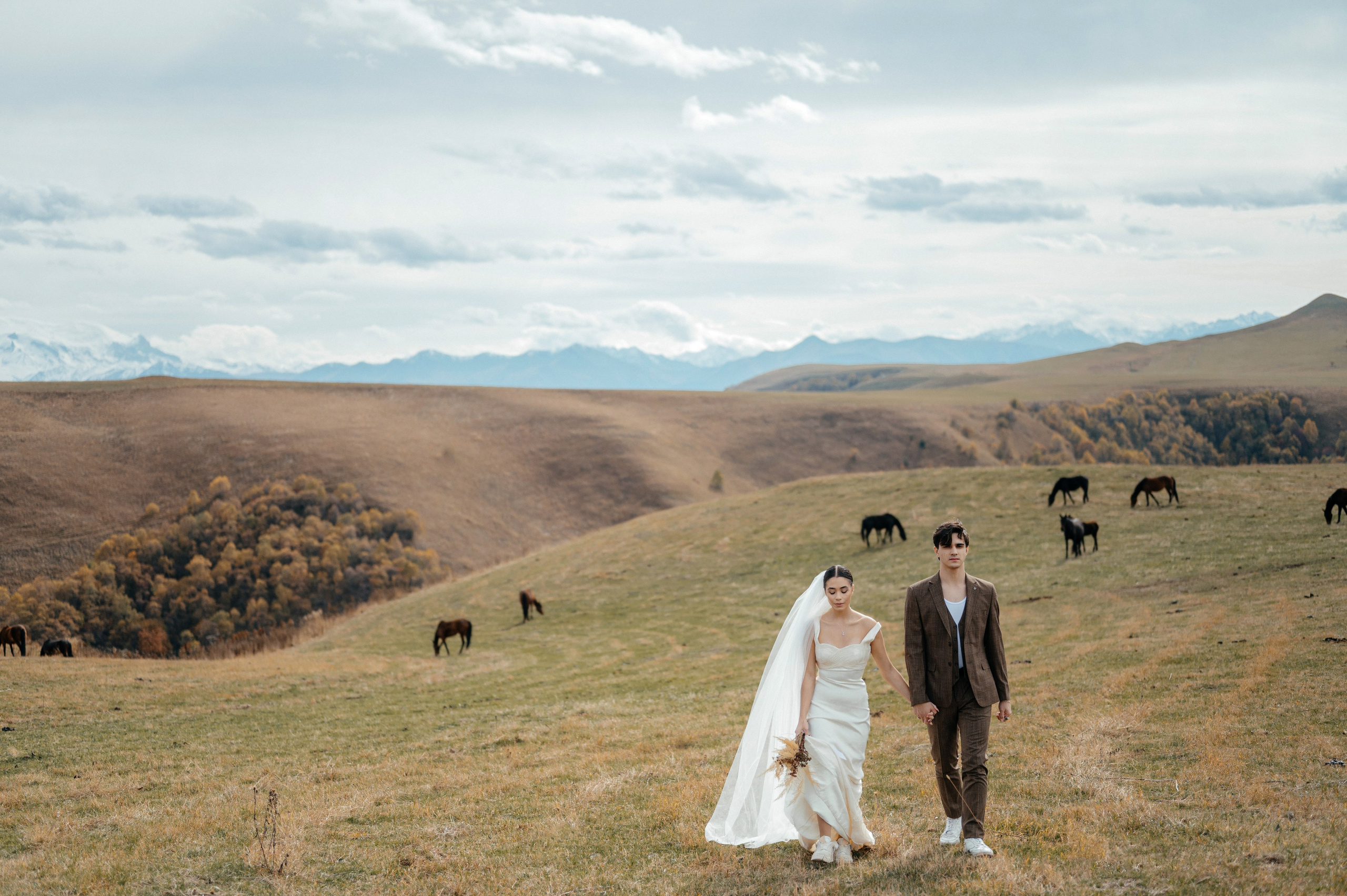 Сандра&Костя (Домбай). Свадебный фотограф в Донецке — Вита Донец