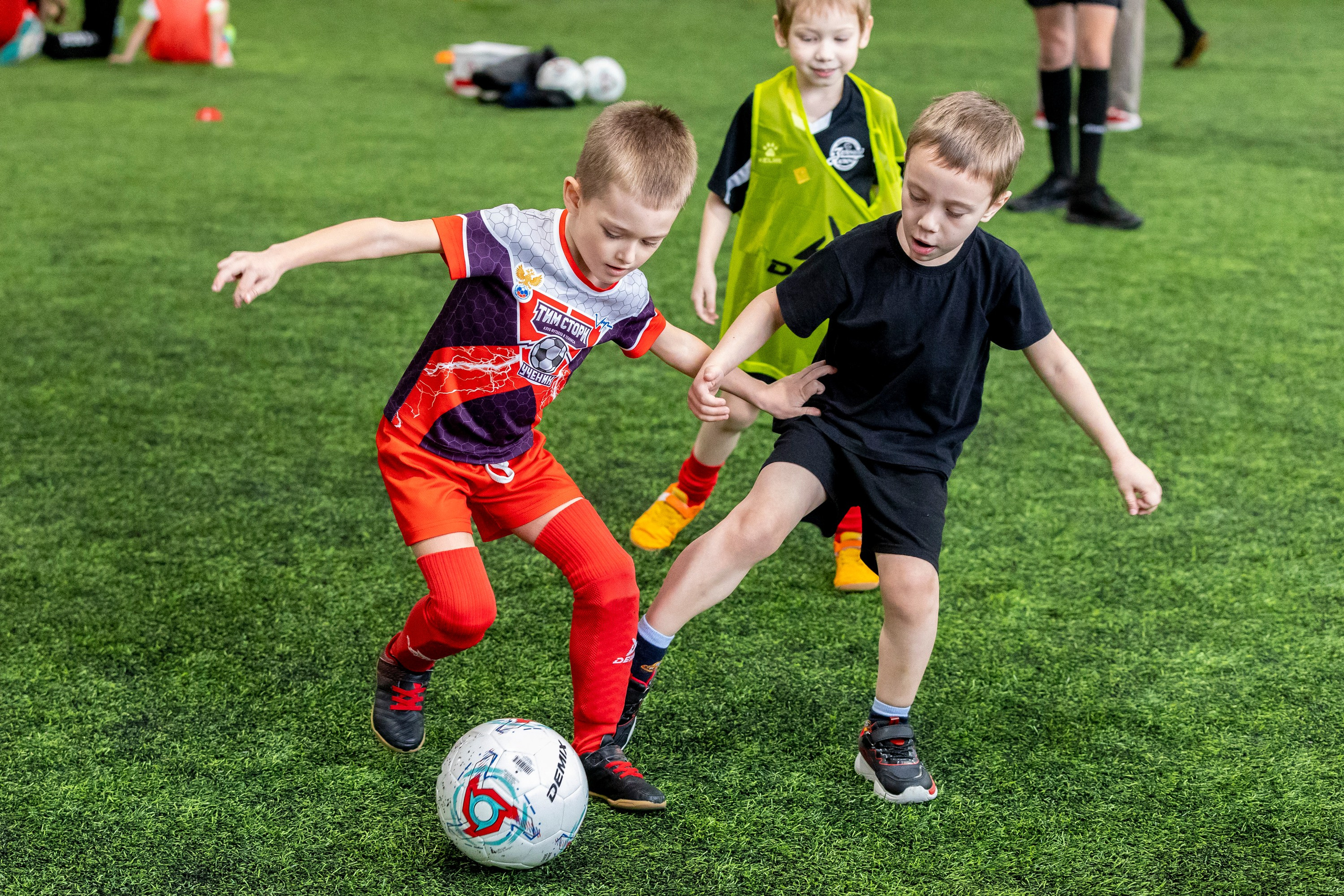 Детский футбол. Спортивный и репортажный фотограф в Екатеринбурге Пустовая Аделя