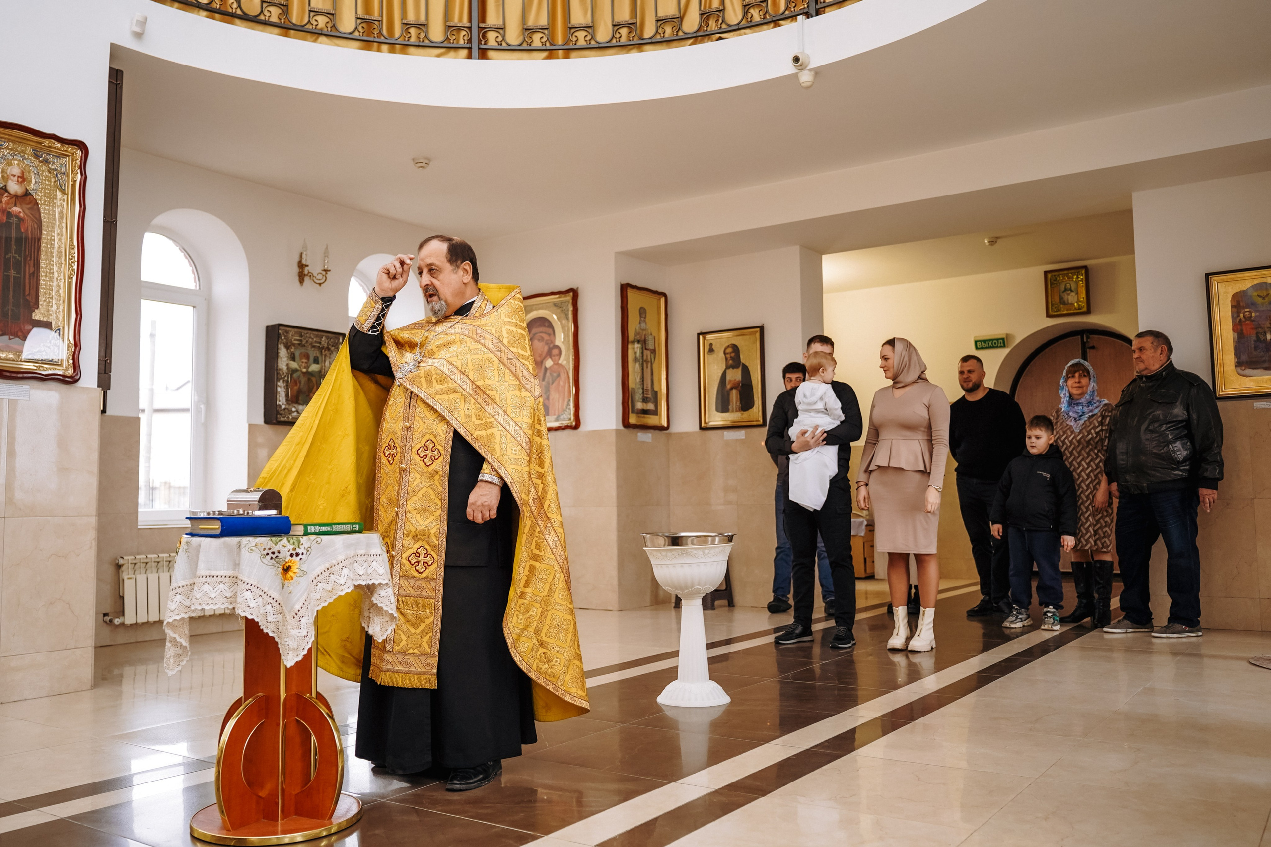 Таинство Крещения. Фотограф Новороссийск | Геленджик и ЮФО Эльвина Ясинская