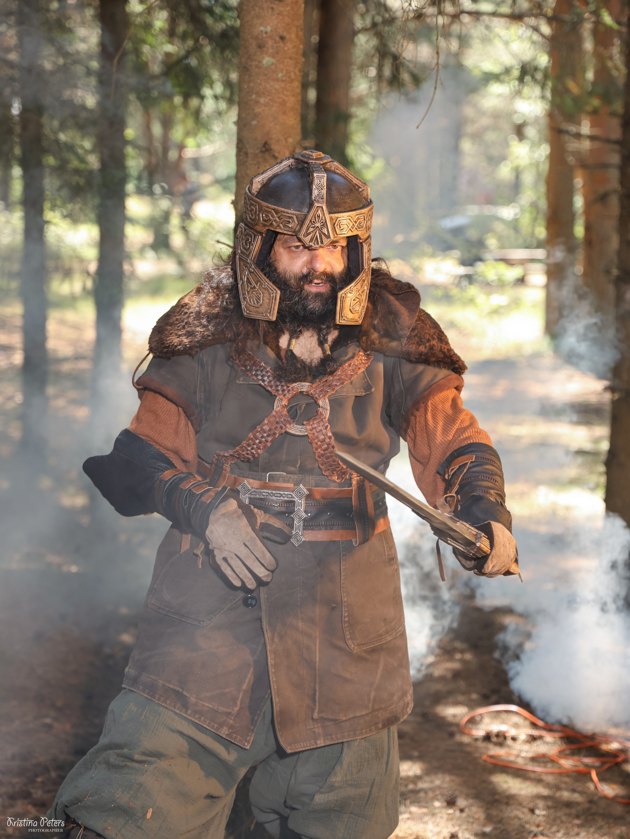 Гном в лесу