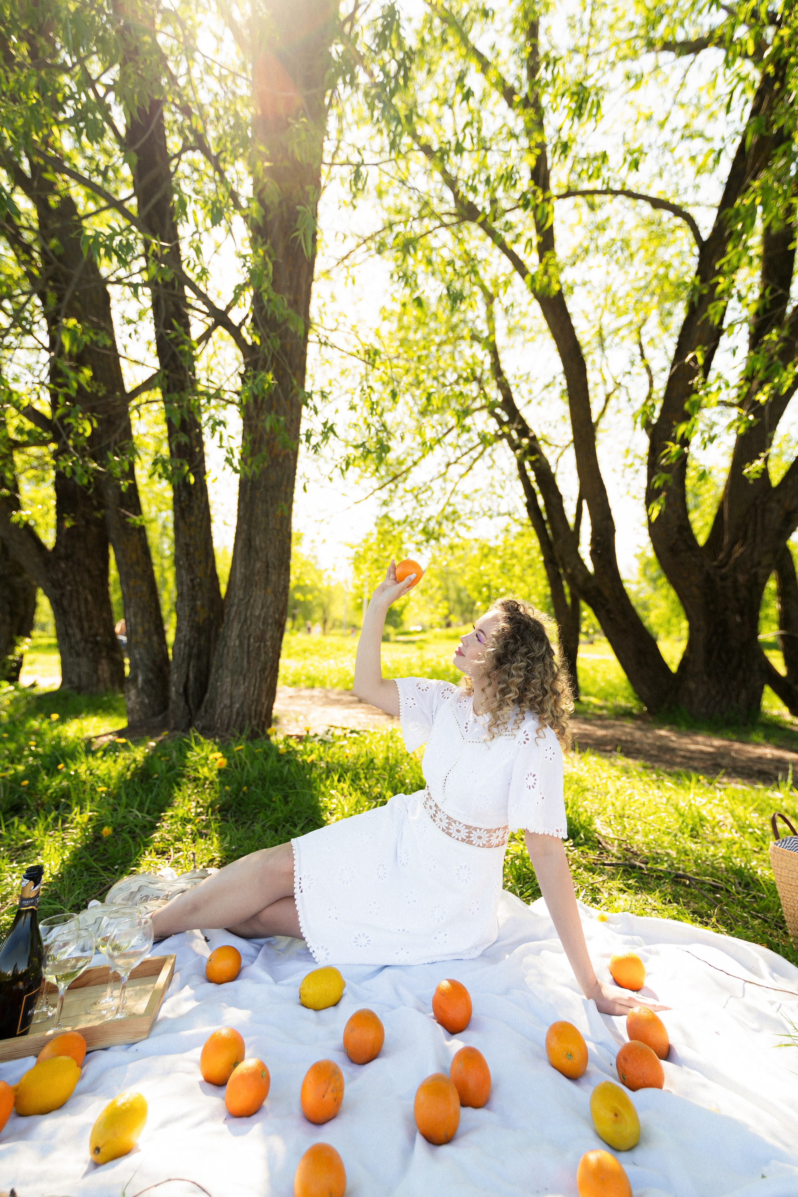 Пикник с подругами. Фотограф Алина Филимонова Тверь