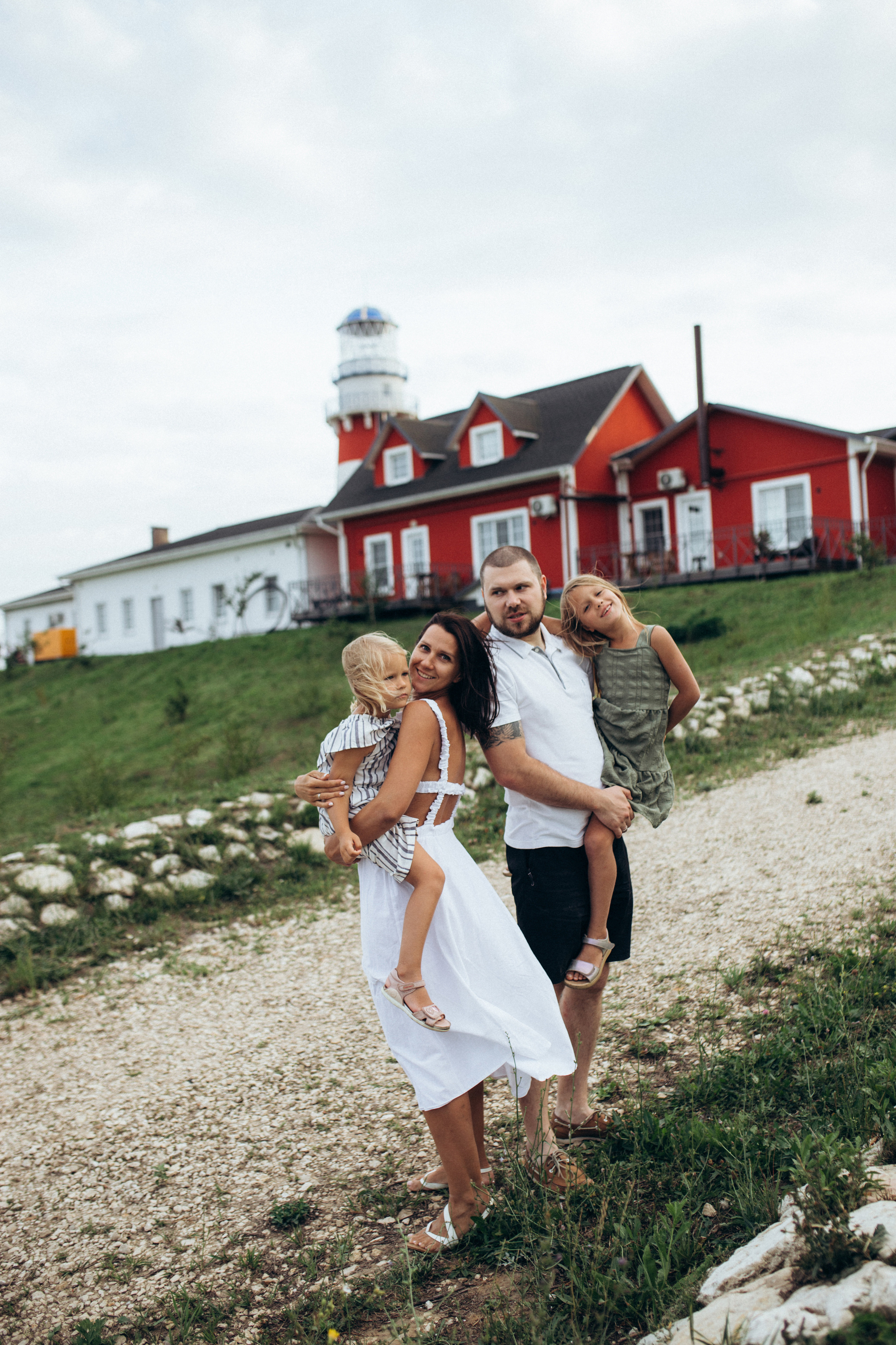 Прогулка на маяке с Дашей и ее семьей. Семейный и детский фотограф в Рязани Екатерина Воронцова