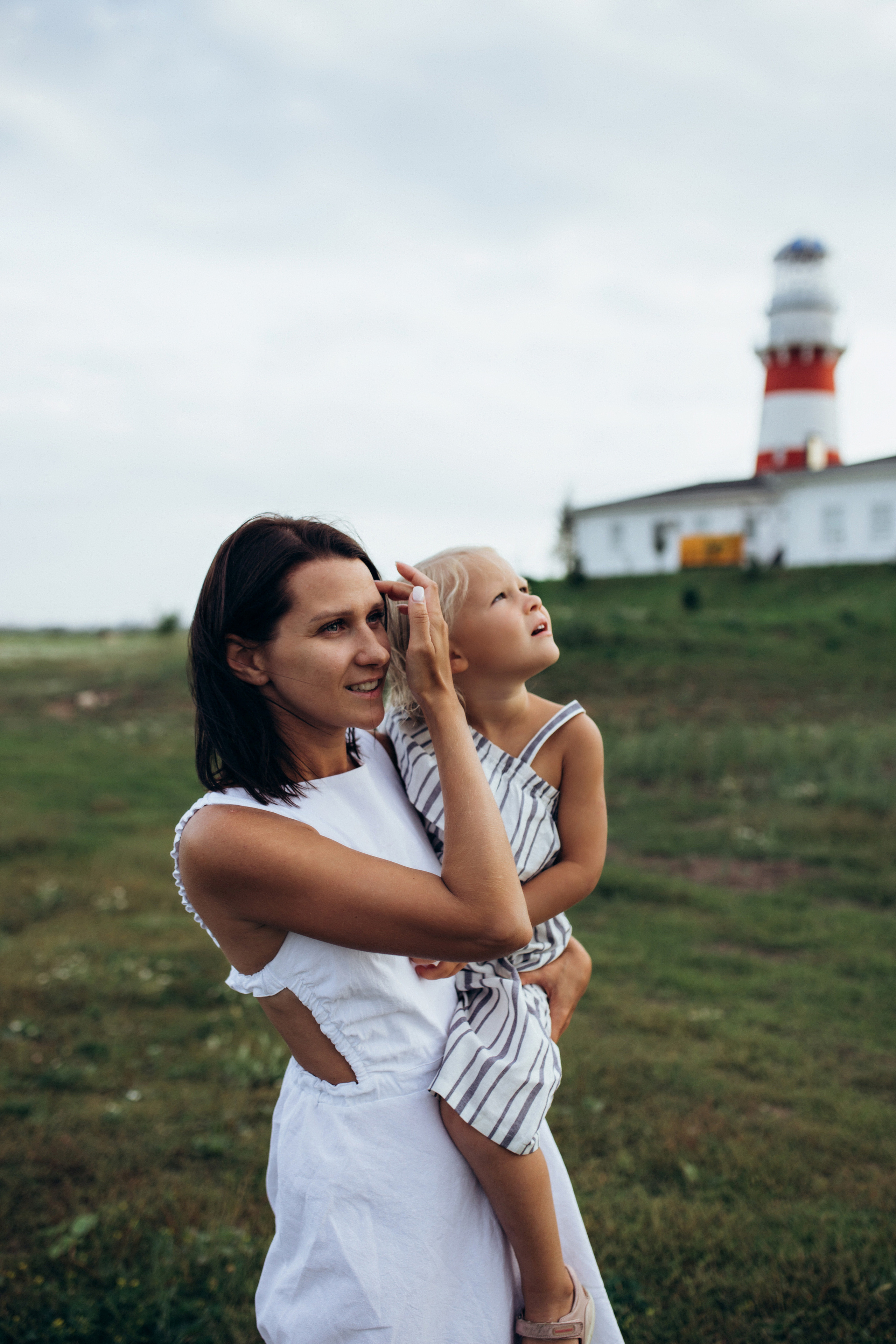Прогулка на маяке с Дашей и ее семьей. Семейный и детский фотограф в Рязани Екатерина Воронцова