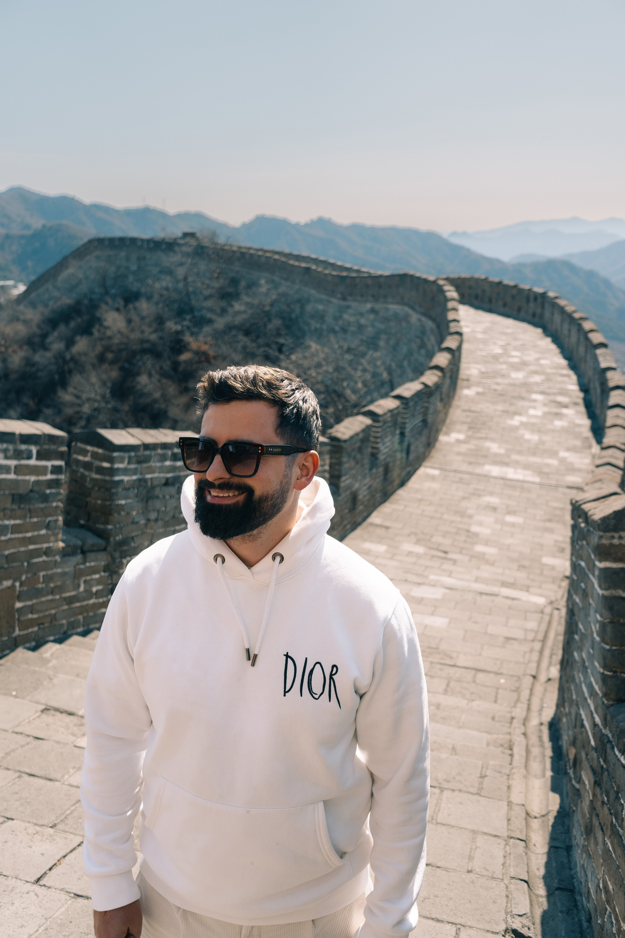 Photoshoot on the Great Wall of China
